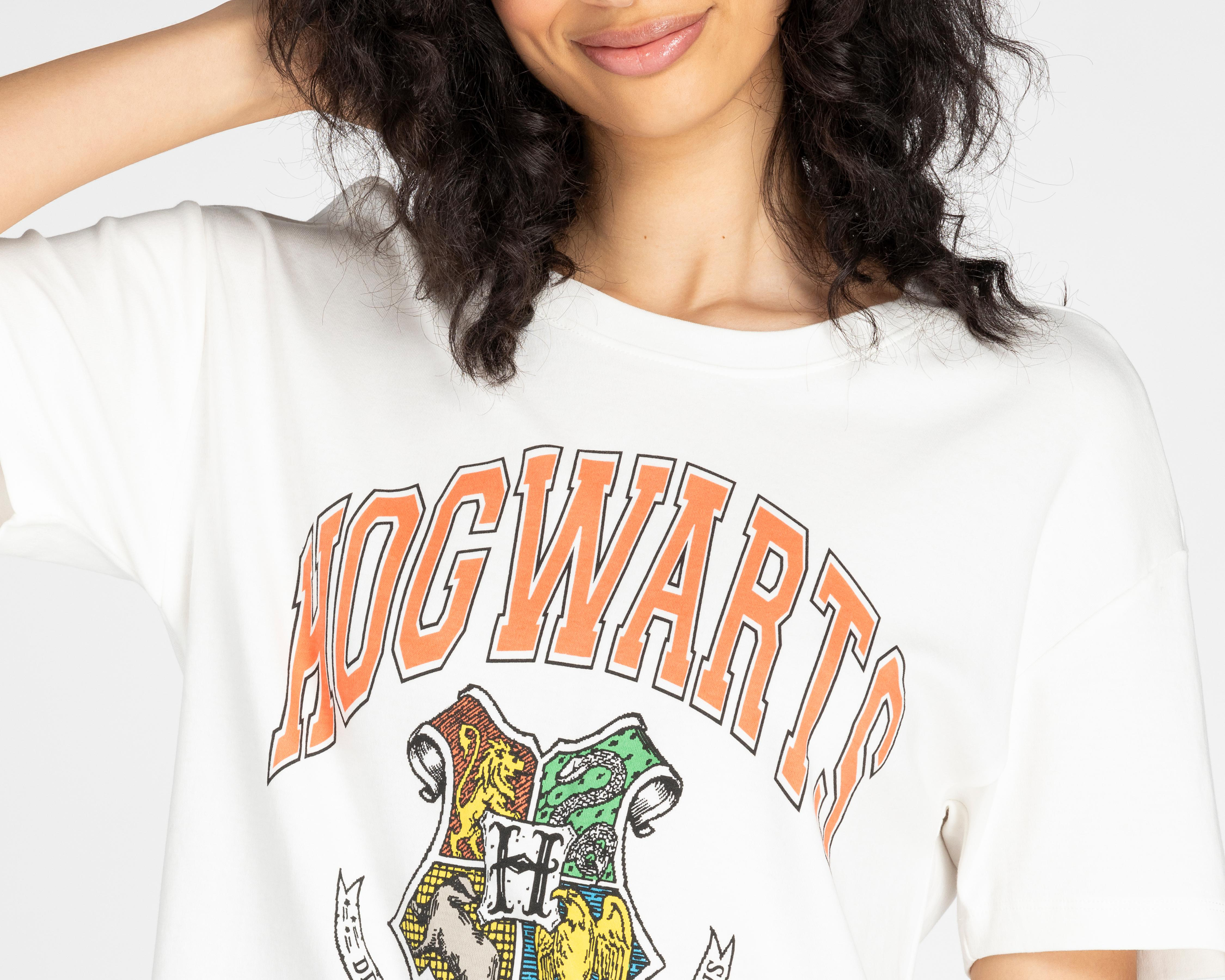 Foto 4 pulgar | Playera Harry Potter Cuello Redondo Manga Corta
