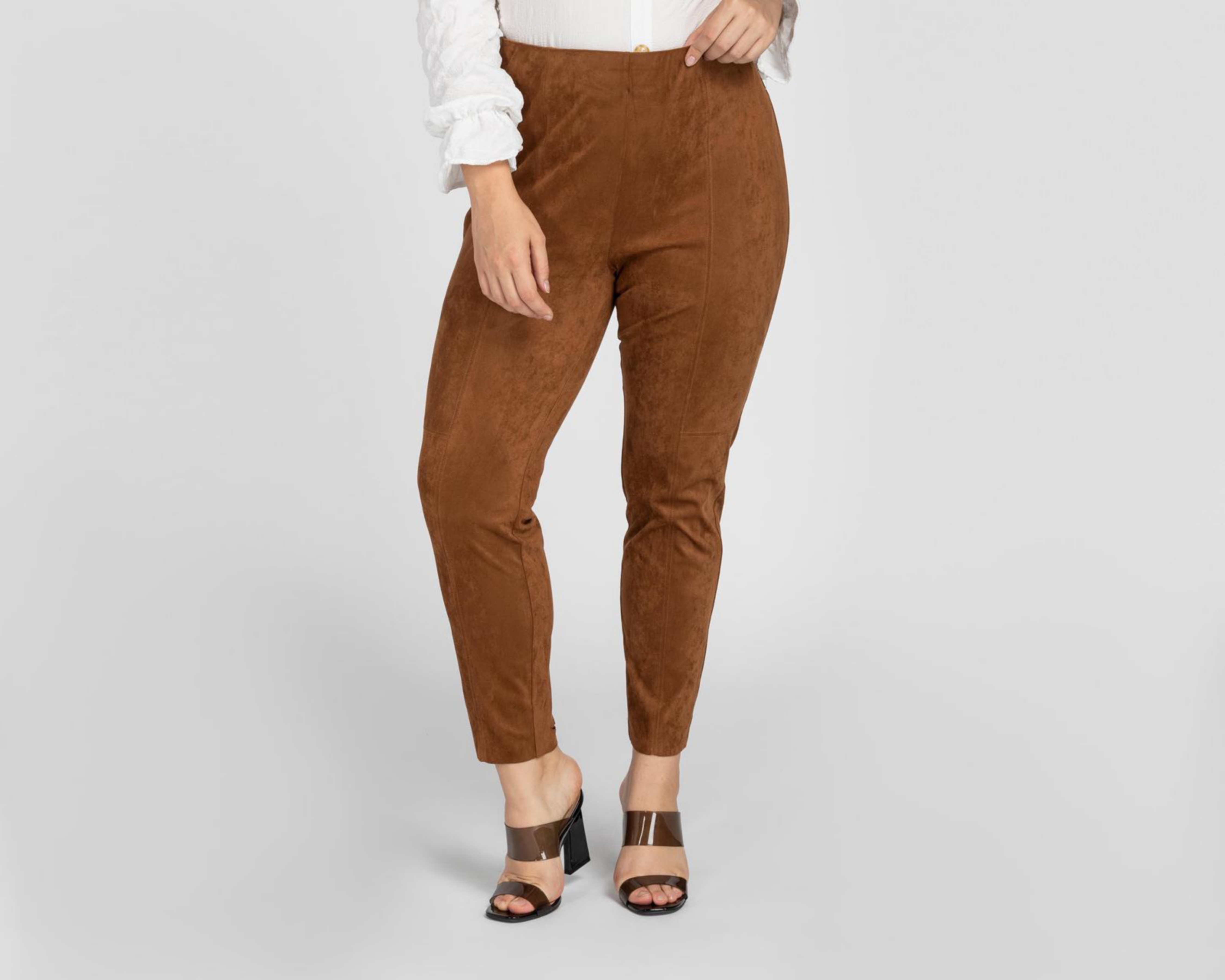 Foto 5 pulgar | Leggings Sahara tipo Gamuza
