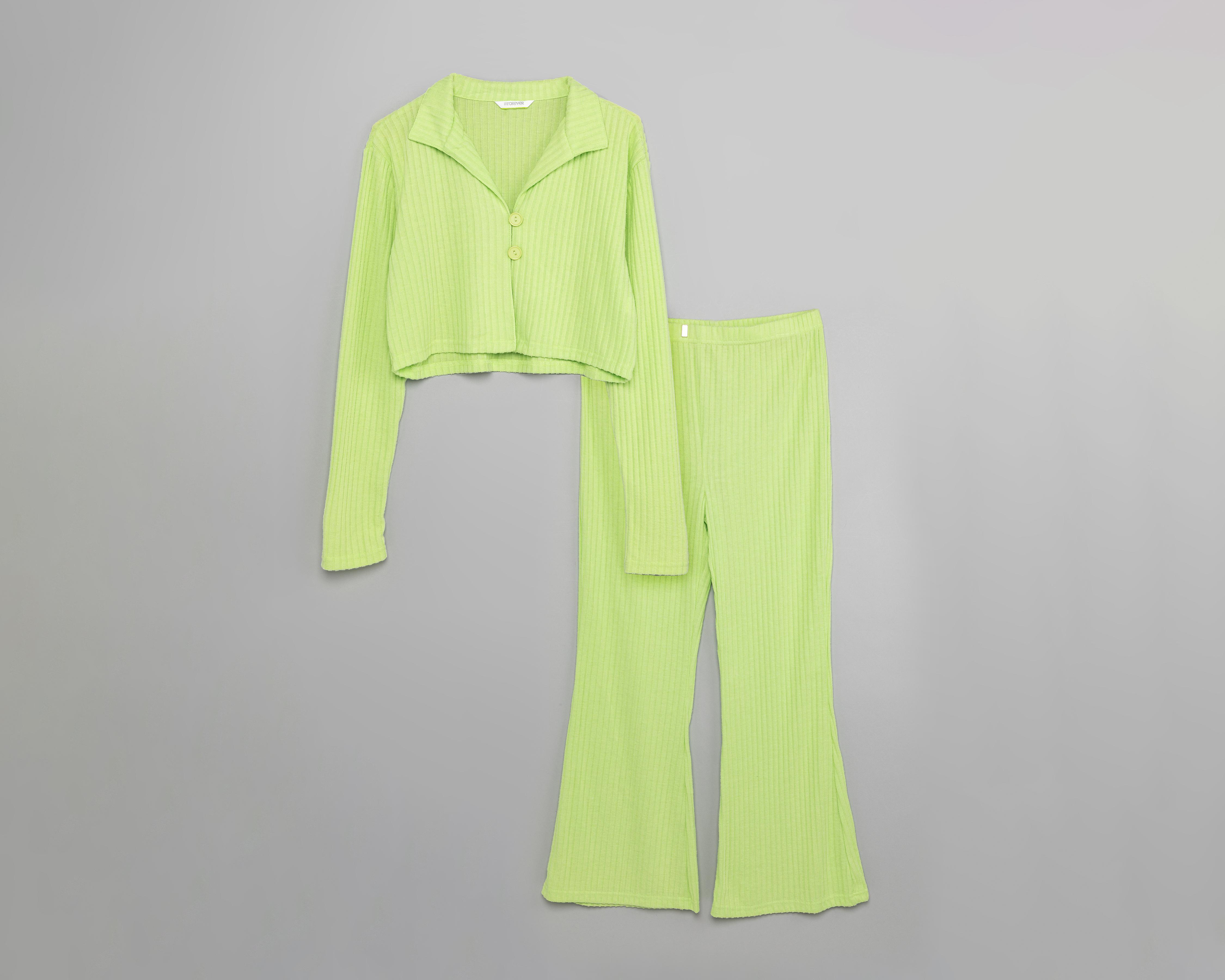 Foto 6 | Top y Pantalón 18 Forever Verde