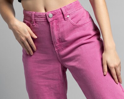 Foto 7 | Jeans Thinner Flare Rosa