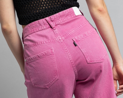 Foto 8 | Jeans Thinner Flare Rosa