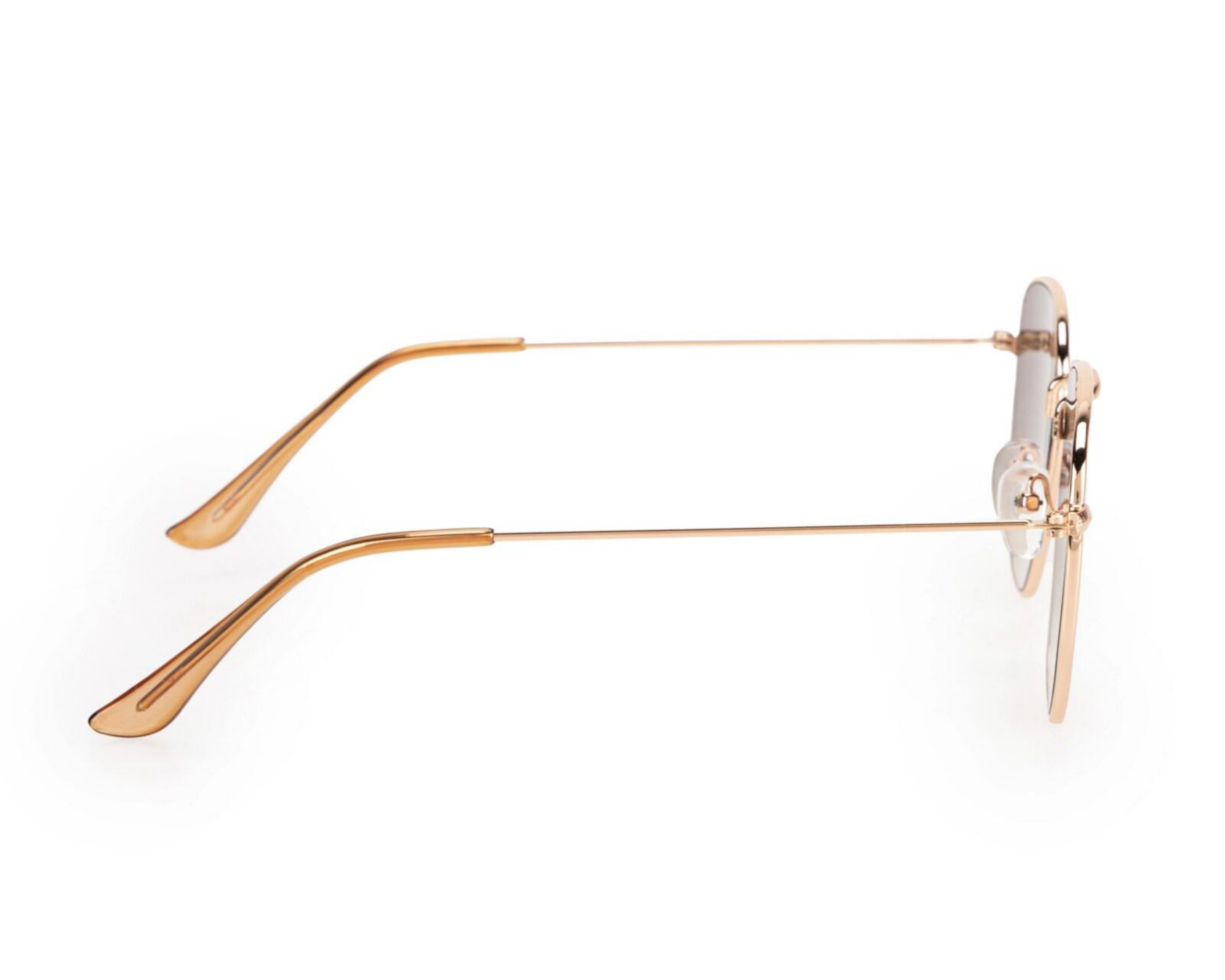 Foto 3 | Lentes de Sol 18 Forever Hexagonales Rose Gold
