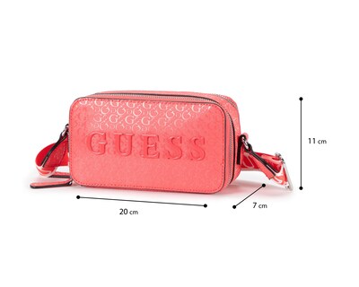 Foto 5 | Bolsa Cruzada Guess Amanza