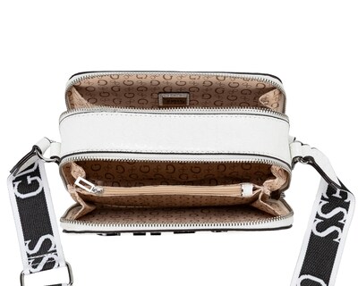 Foto 4 | Bolsa Cruzada Guess Amanza