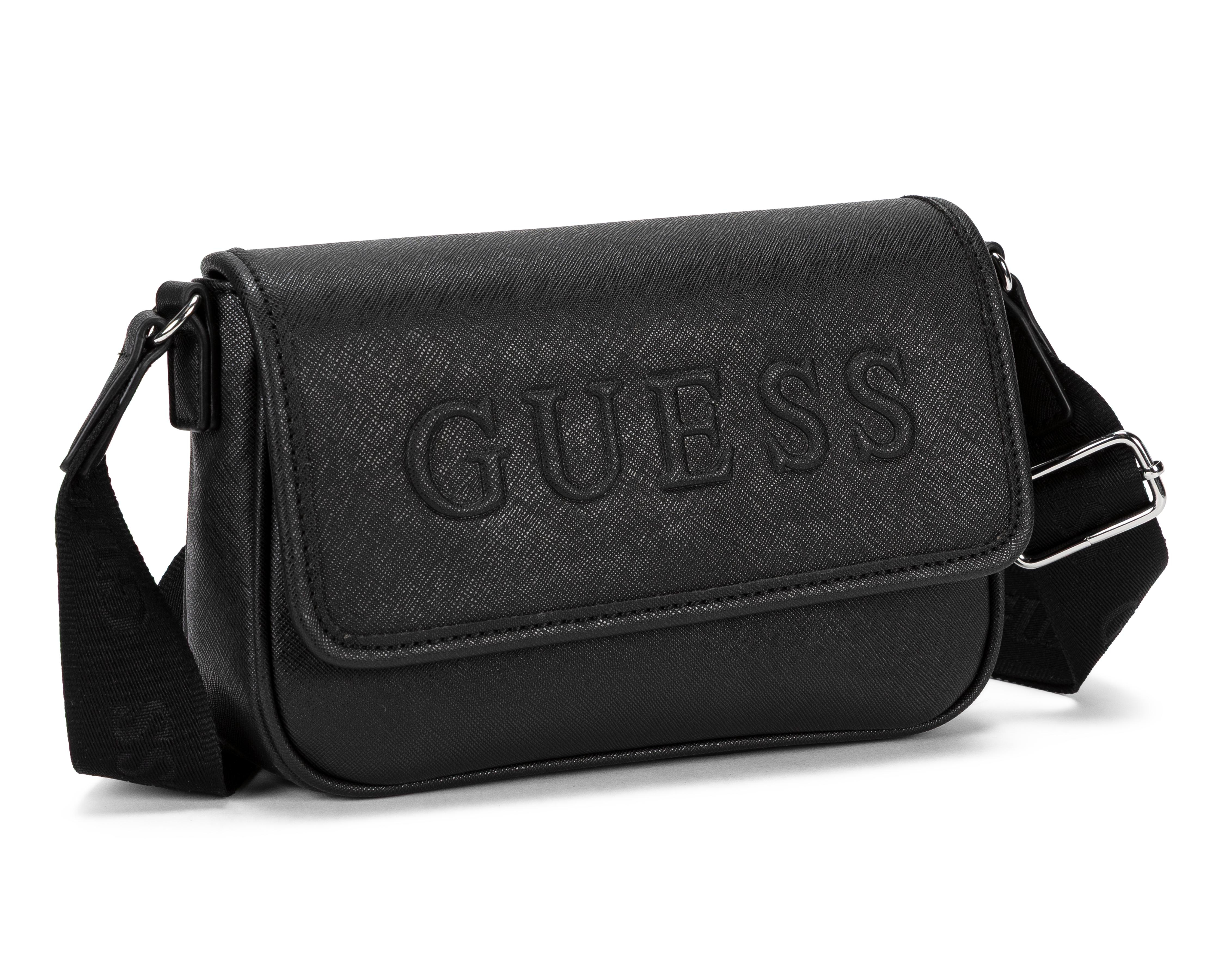 Foto 2 | Bolsa Cruzada Guess Haddington con Monedero