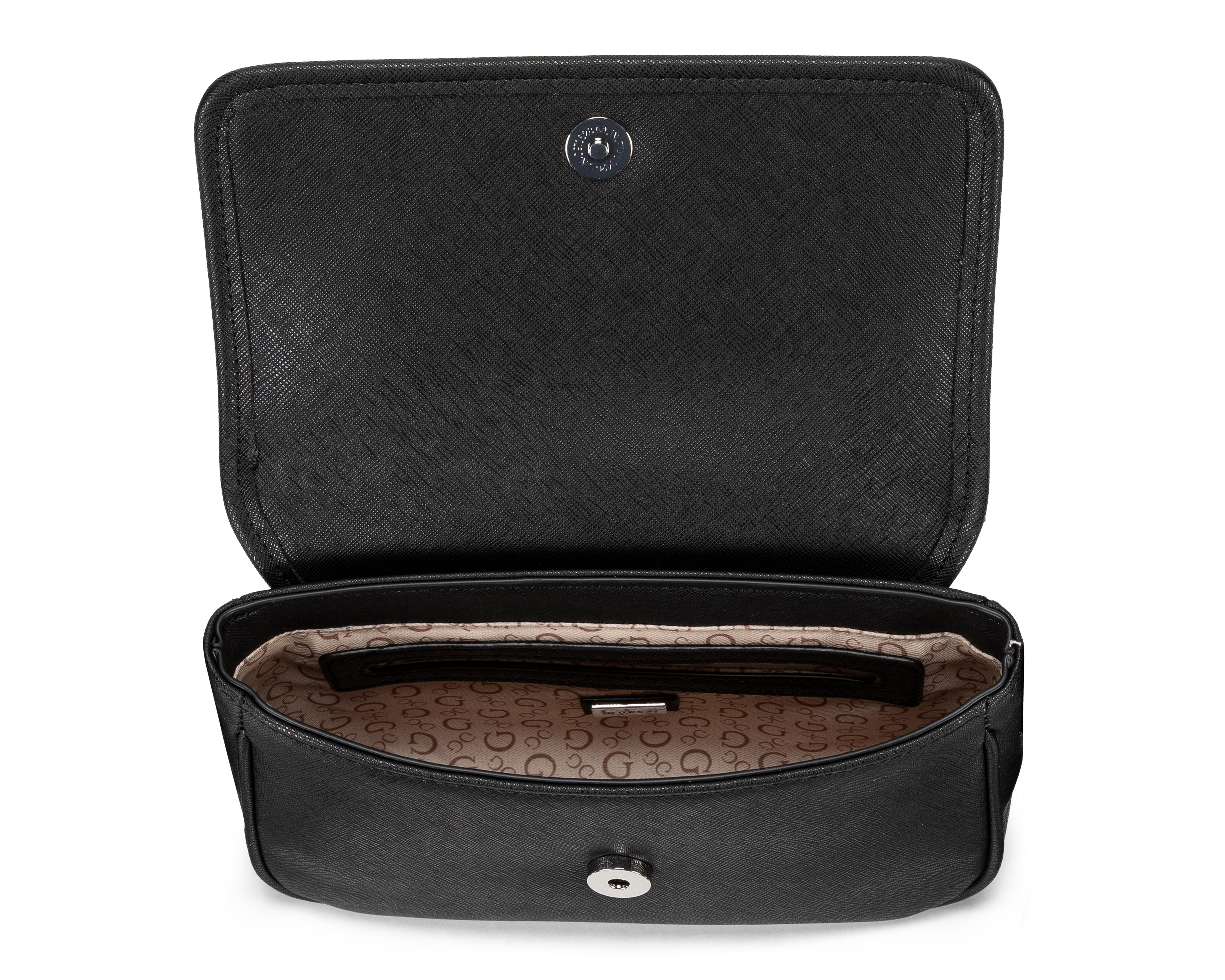 Foto 4 | Bolsa Cruzada Guess Haddington con Monedero