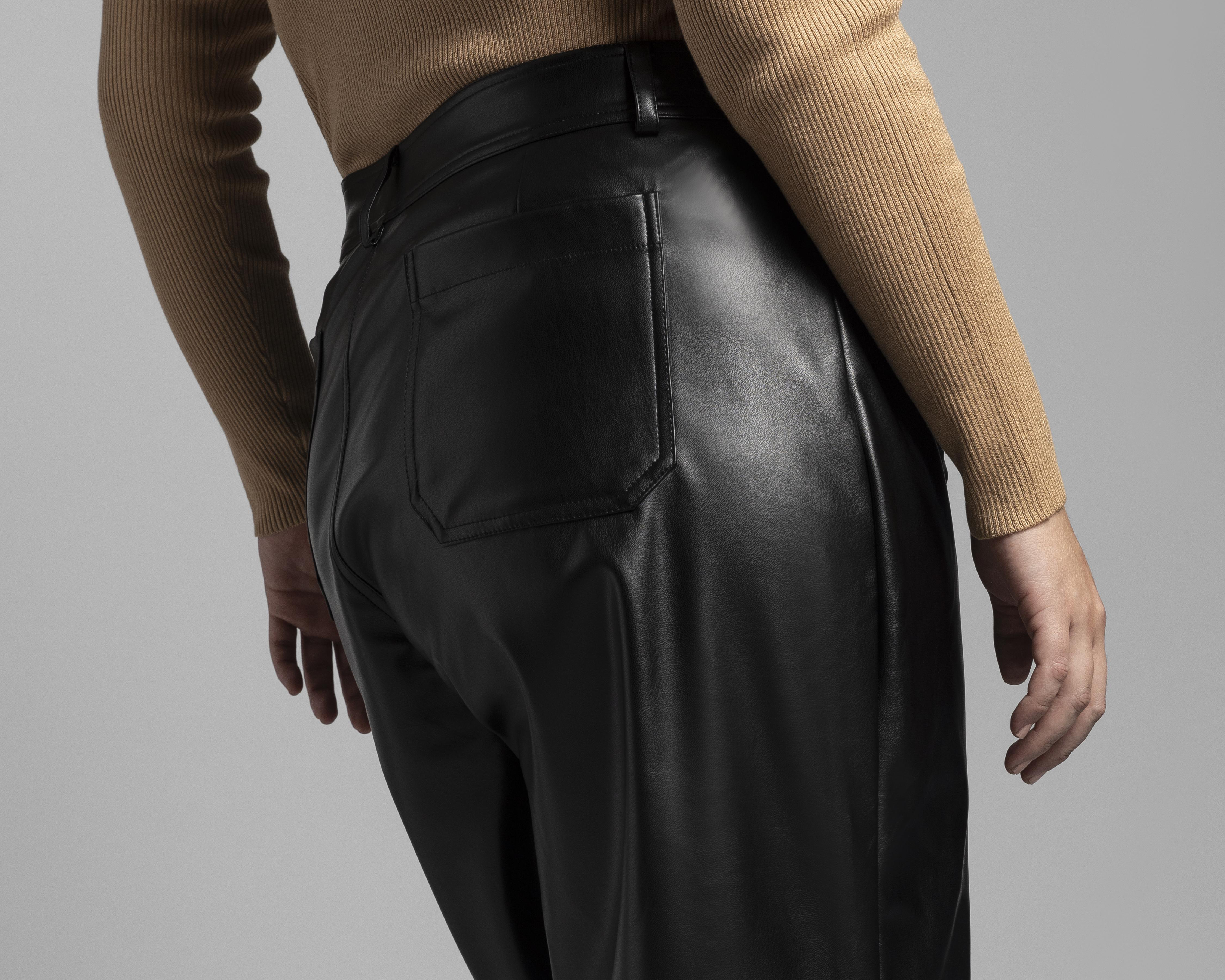 Foto 6 pulgar | Pantalón Casual Thinner Tipo Piel