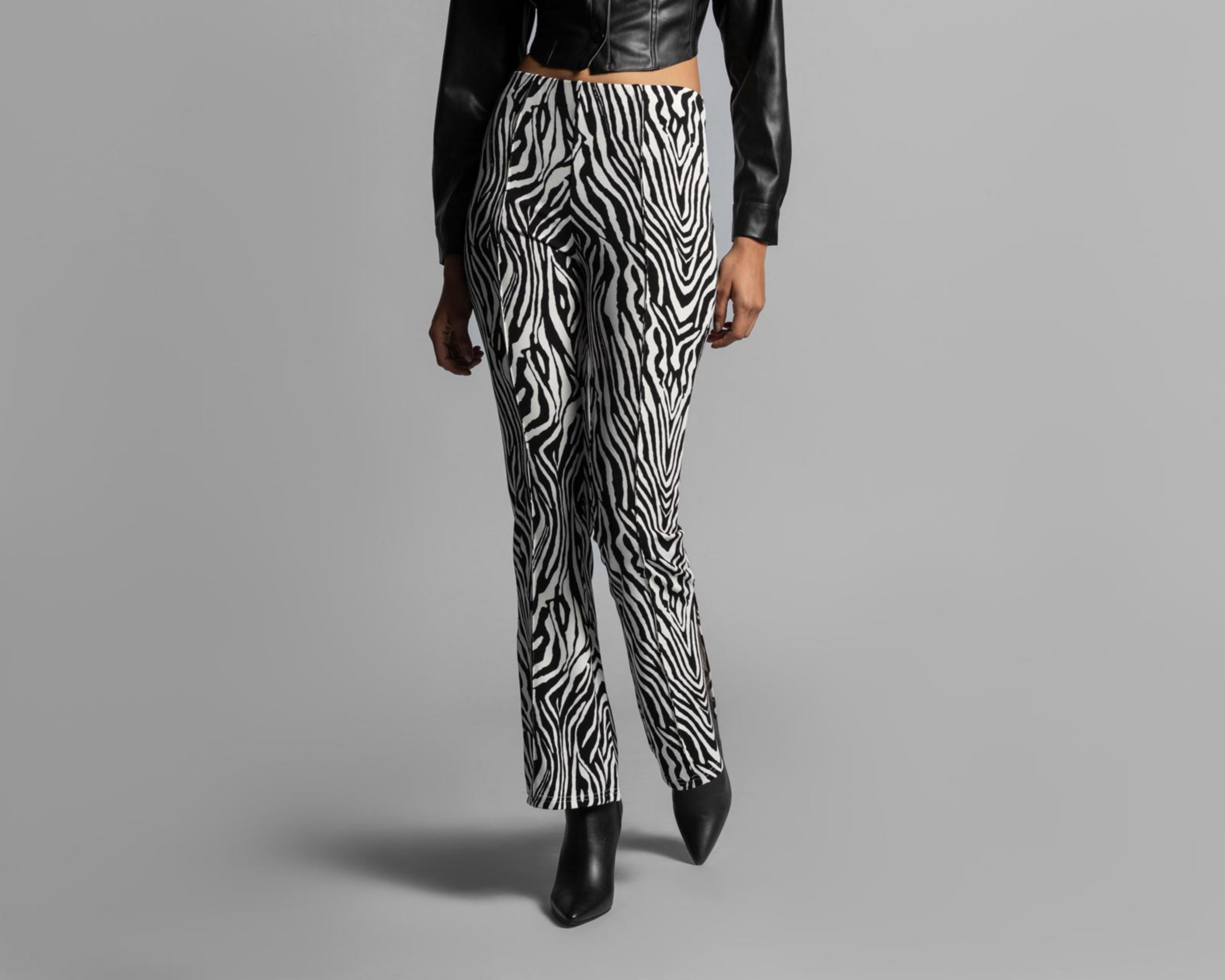 Foto 2 pulgar | Leggings Animal Print Thinner para Mujer