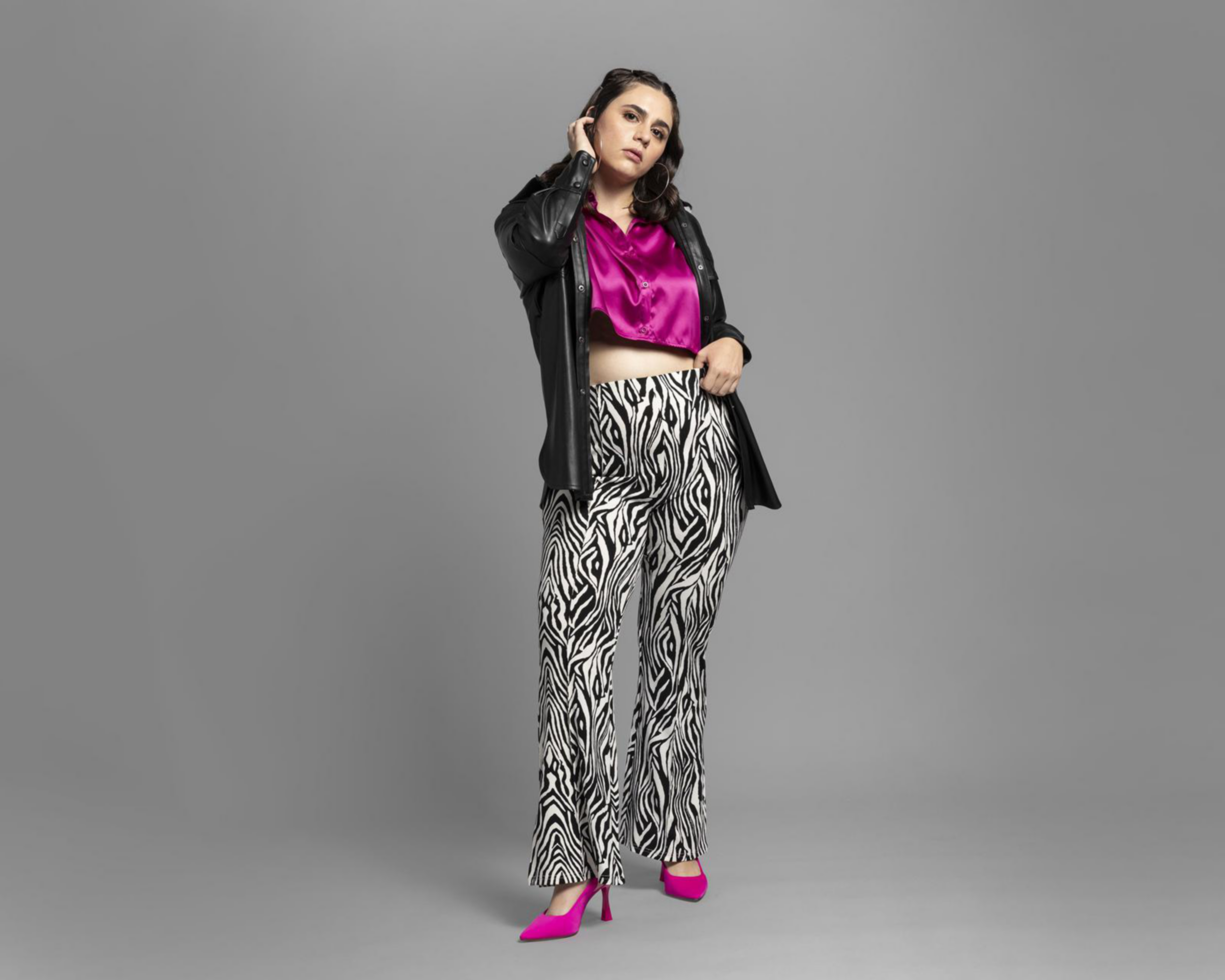 Foto 6 pulgar | Leggings Animal Print Thinner para Mujer