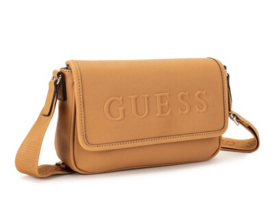 Foto 3 | Bolsa Cruzada Guess Haddington con Monedero