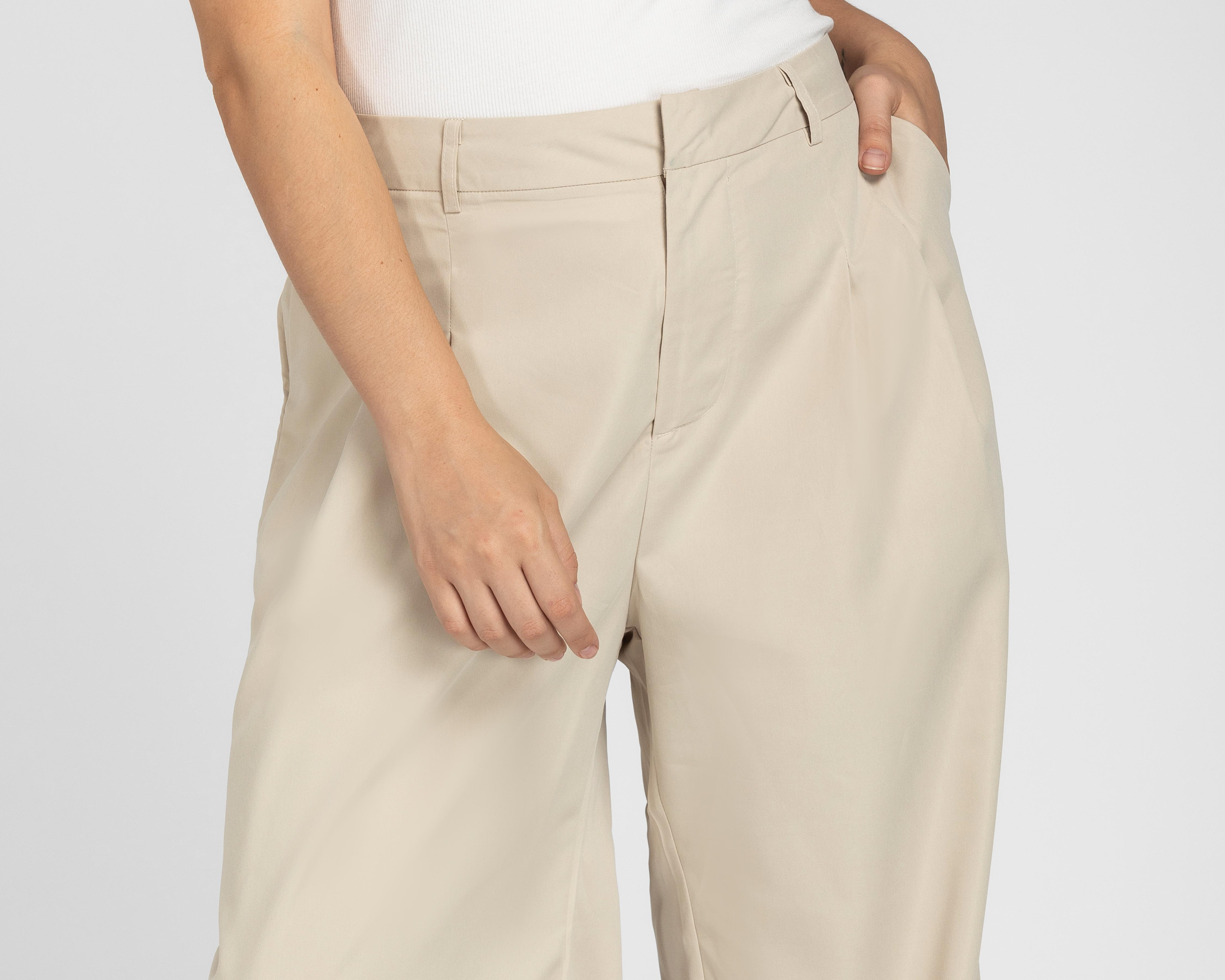 Foto 4 | Pantalón de Vestir Refill Caqui