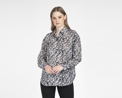 Foto 1 | Blusa Sahara Manga Larga con Botones