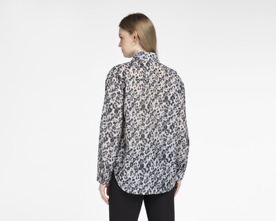 Foto 3 | Blusa Sahara Manga Larga con Botones