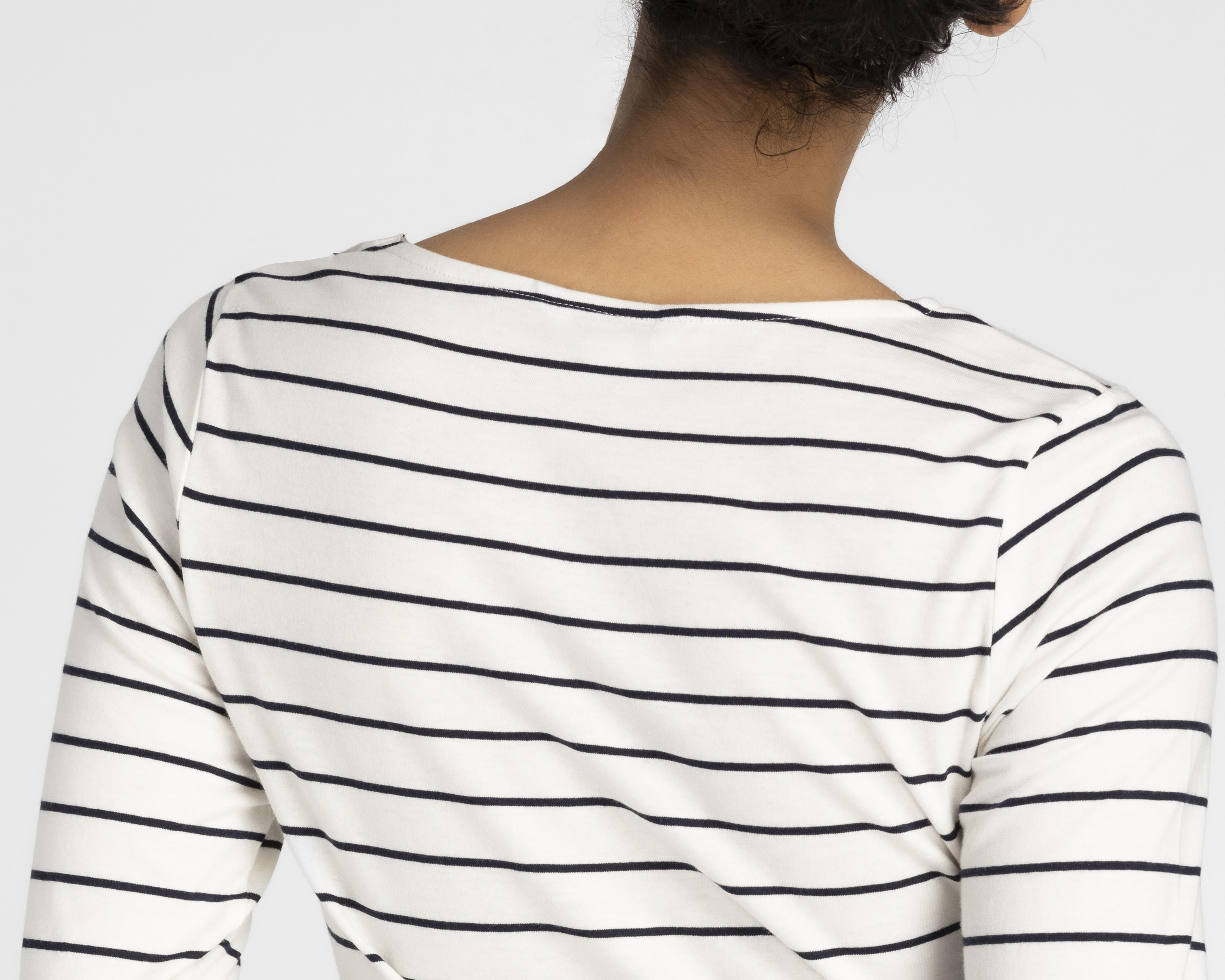 Foto 5 | Blusa Refill Manga 3/4 a Rayas