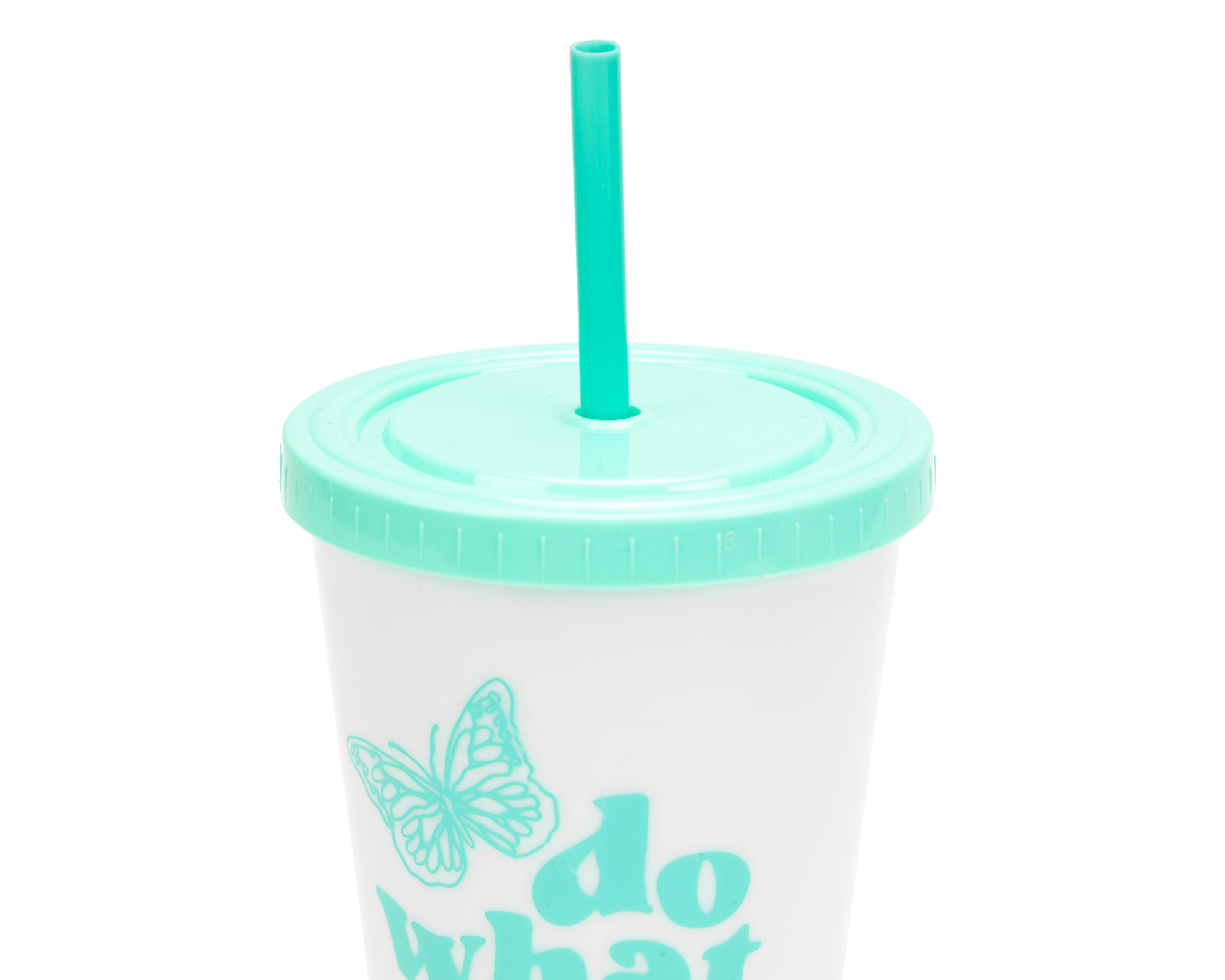 Foto 4 pulgar | Vaso 18 Forever con Tapa y Popote
