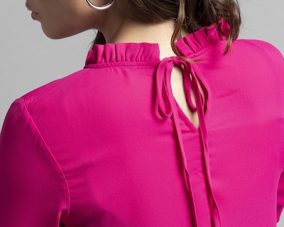Foto 5 | Blusa Thinner Rosa con Manga Larga