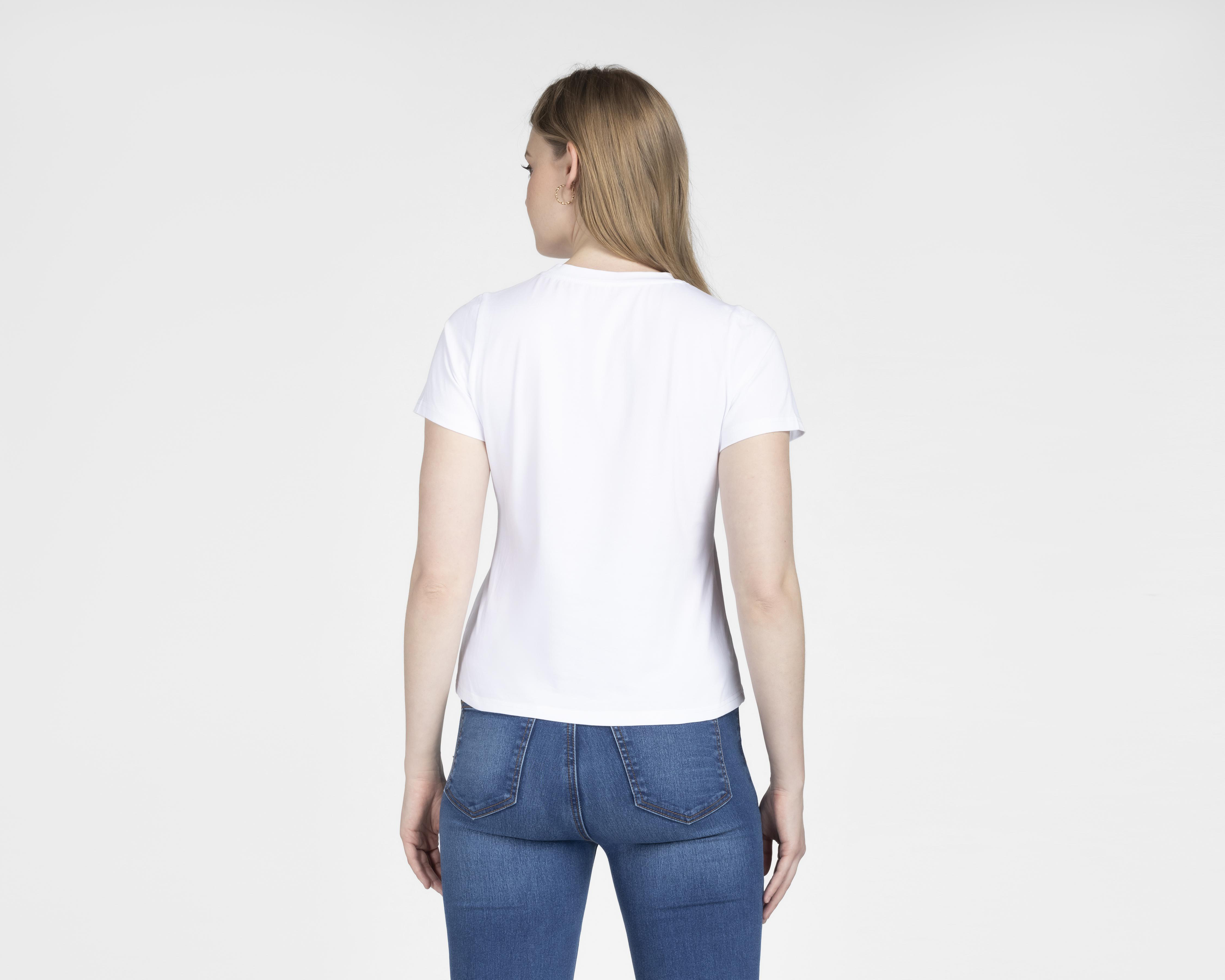 Foto 4 pulgar | Playera Bebe Manga Corta con Estampado
