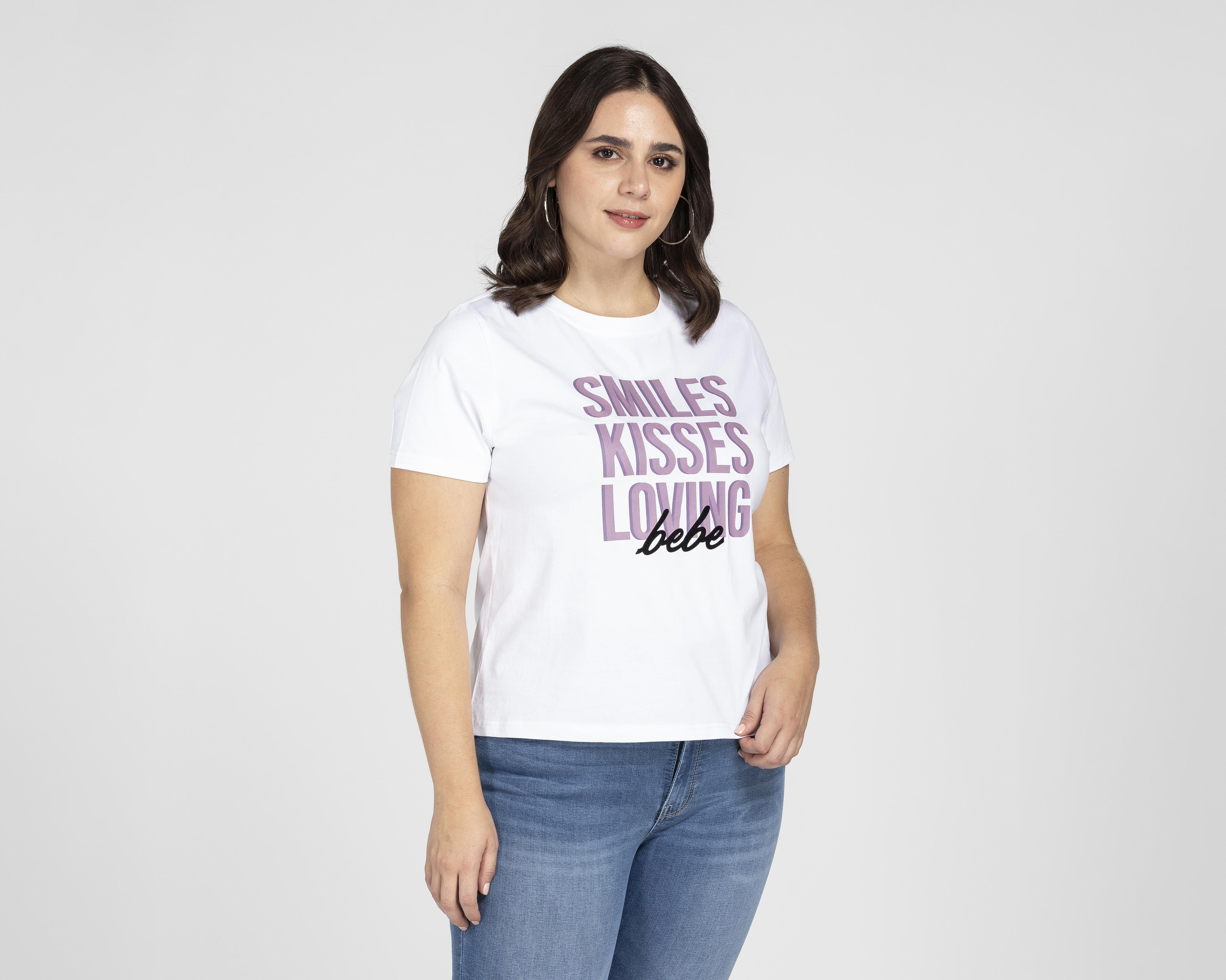Foto 5 pulgar | Playera Bebe Manga Corta con Estampado