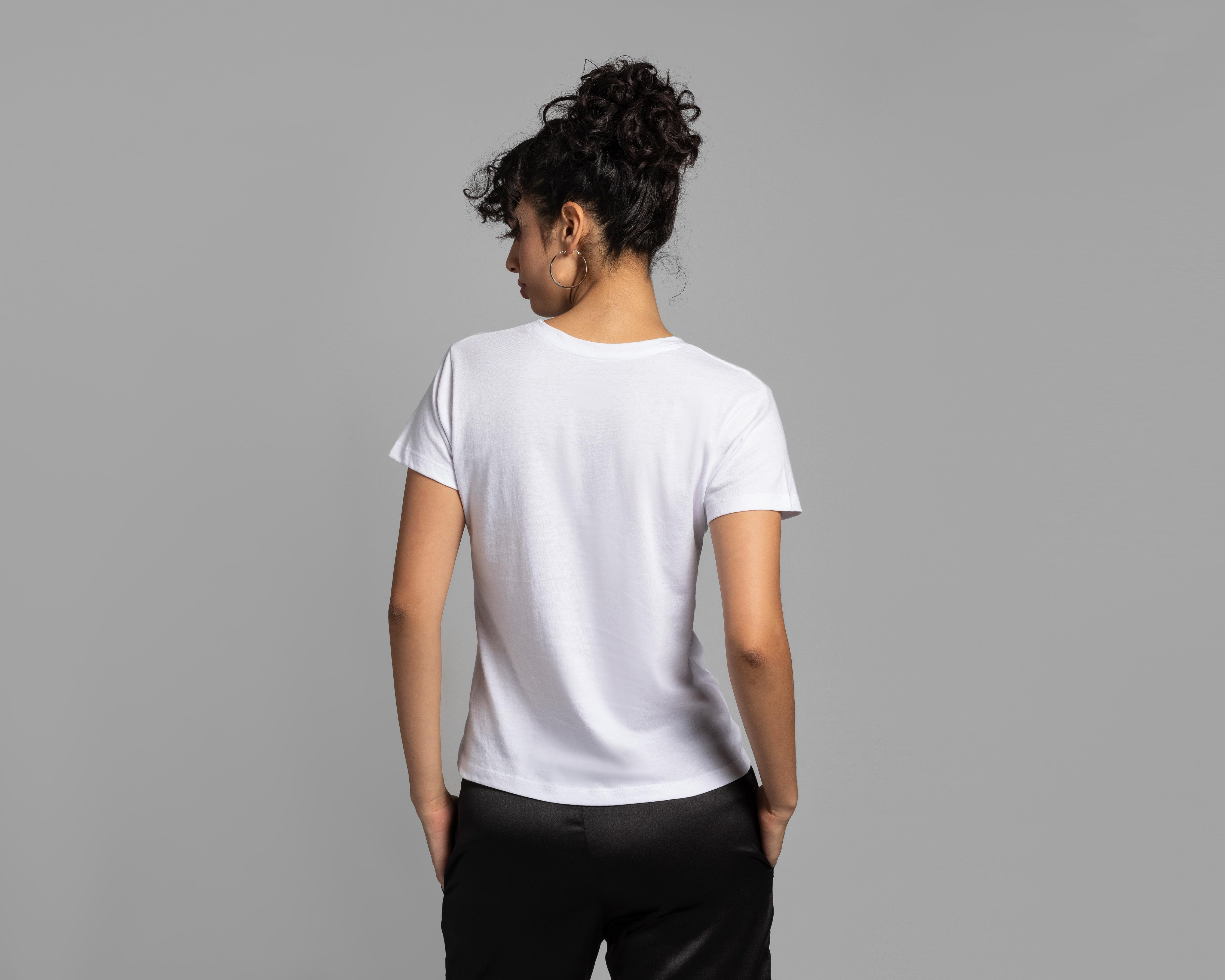 Foto 4 pulgar | Playera Thinner Estampada