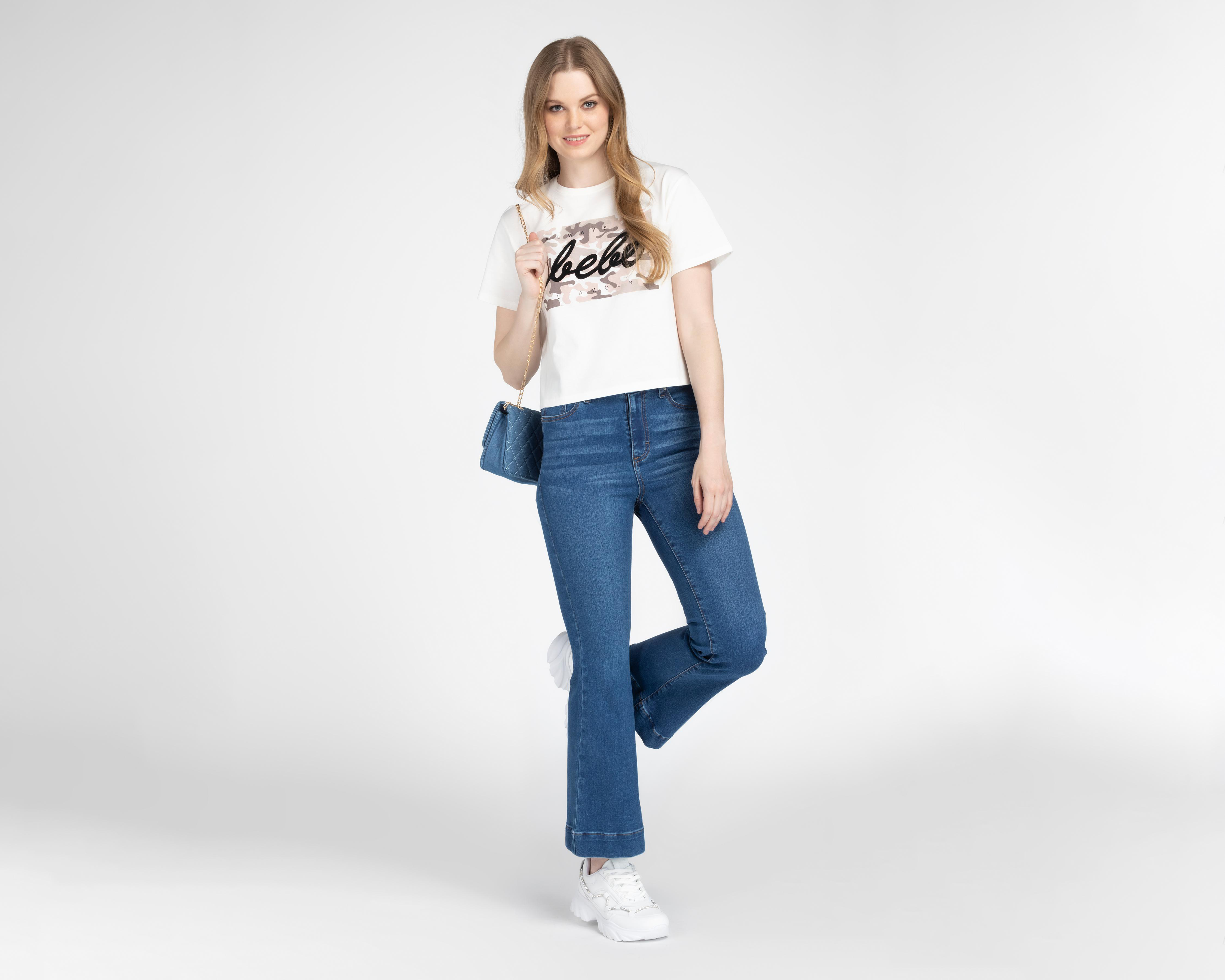 Foto 2 | Playera Bebe Manga Corta con Estampado