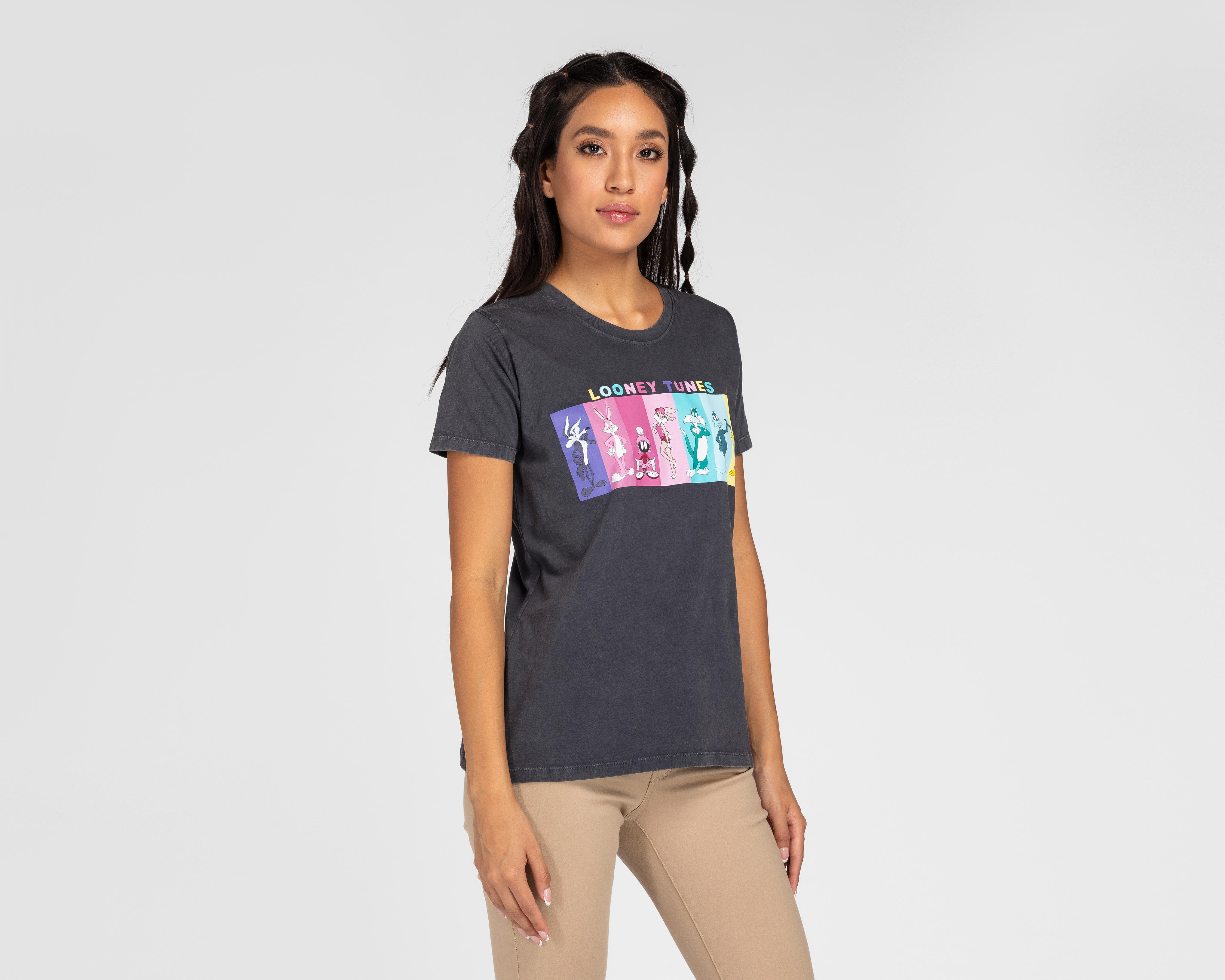 Playera Looney Tunes DTR Juvenil Estampada