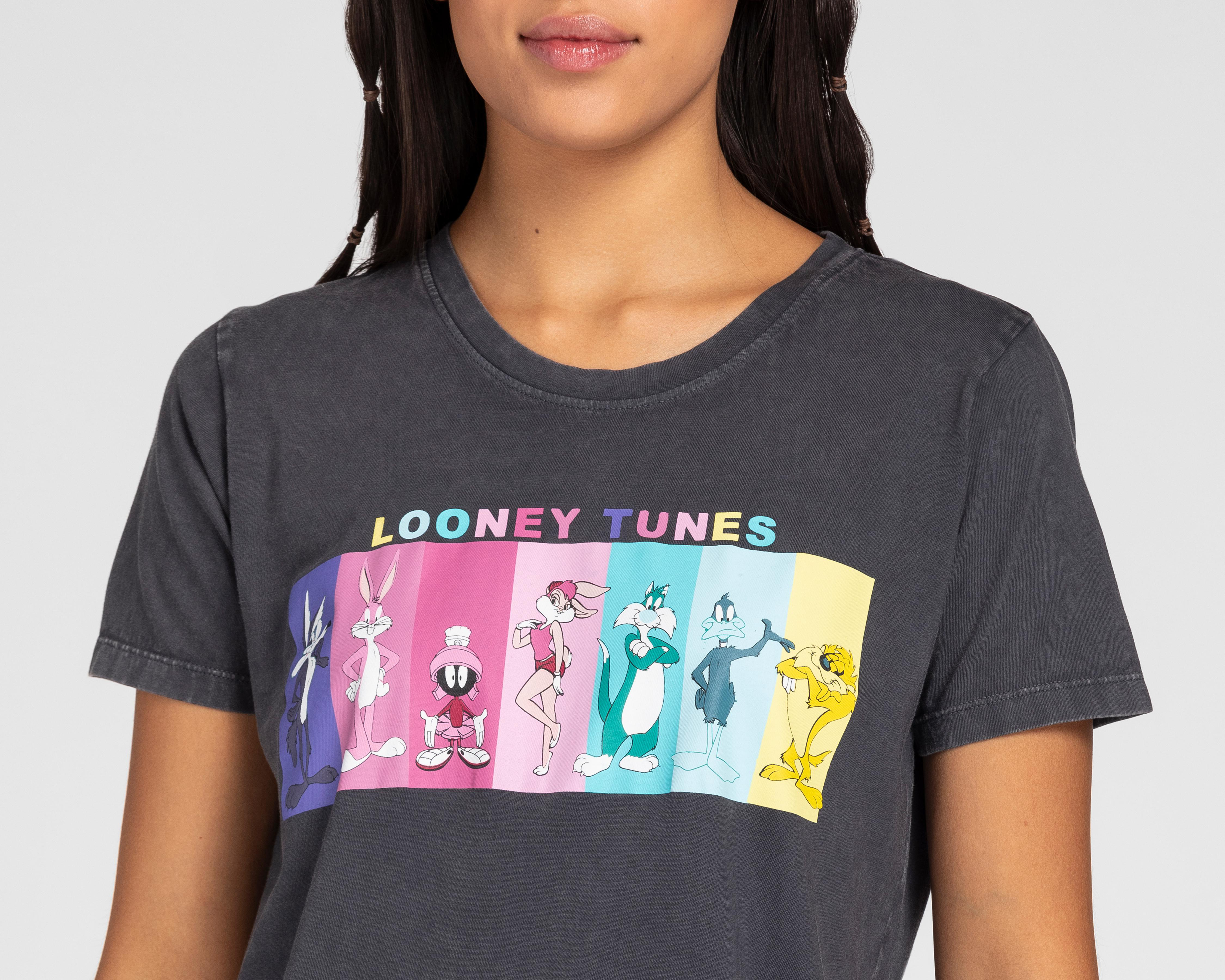 Foto 4 pulgar | Playera Looney Tunes DTR Juvenil Estampada
