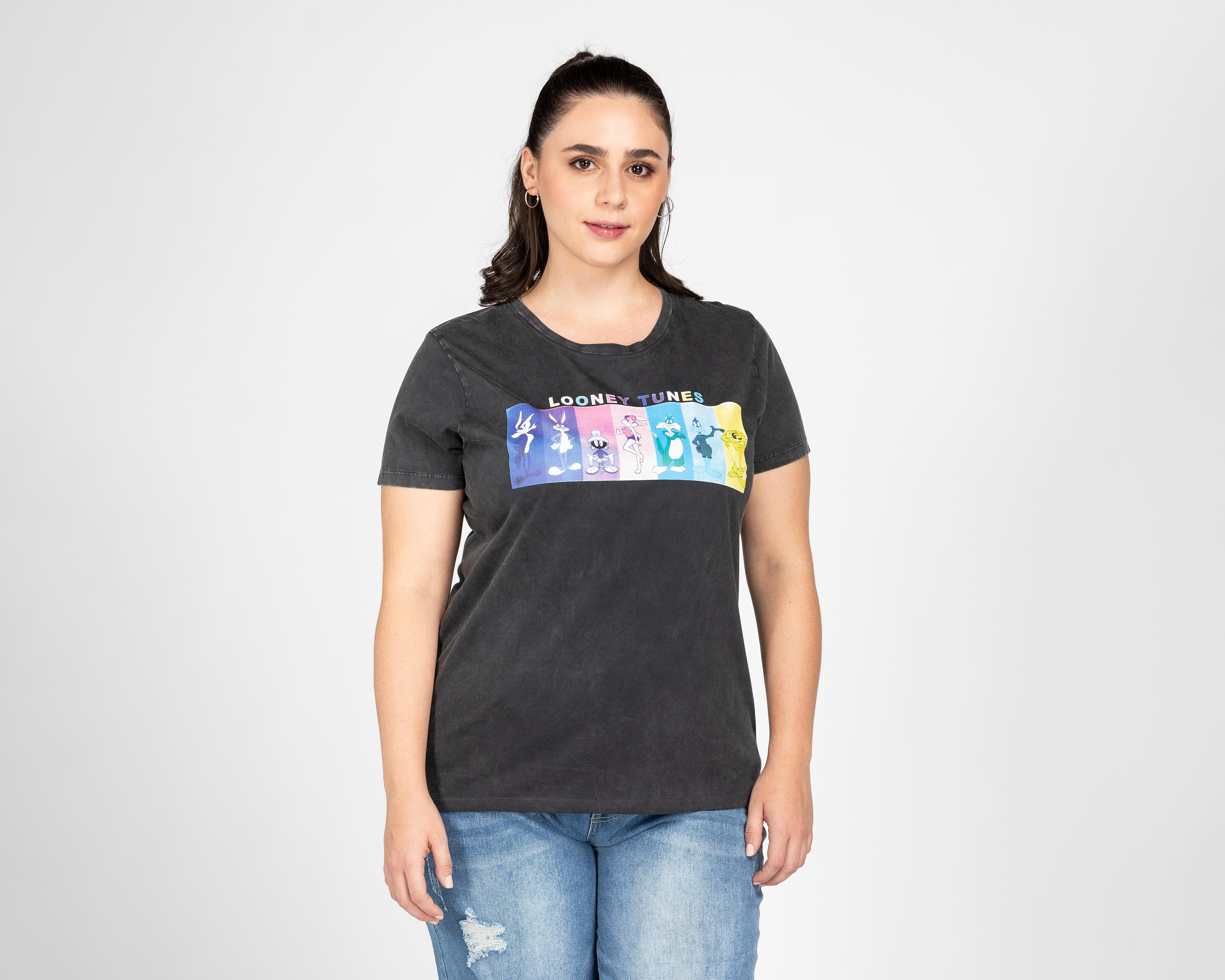 Foto 5 pulgar | Playera Looney Tunes DTR Juvenil Estampada
