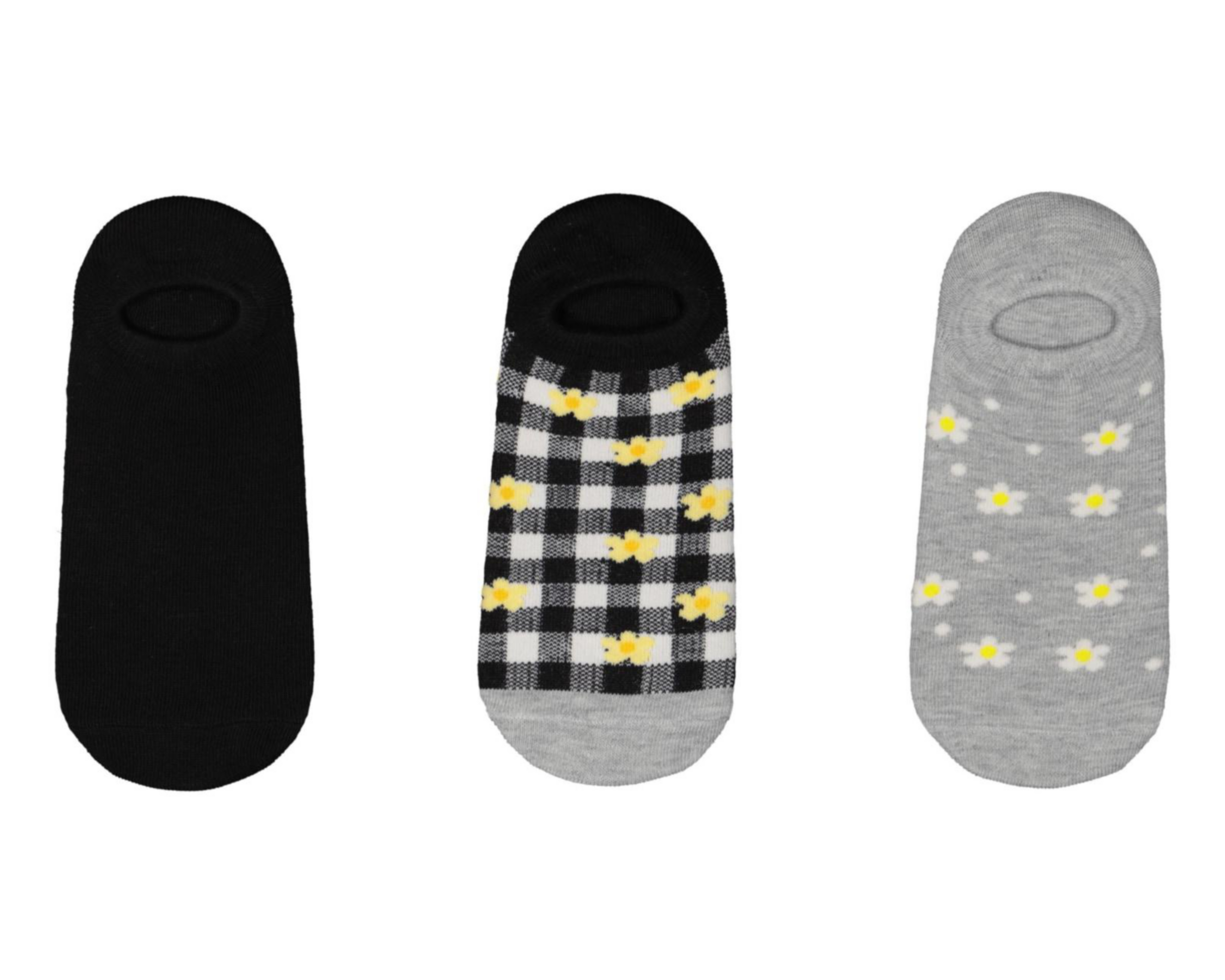 Calcetas Invisibles Lovest para Mujer 3 Pares