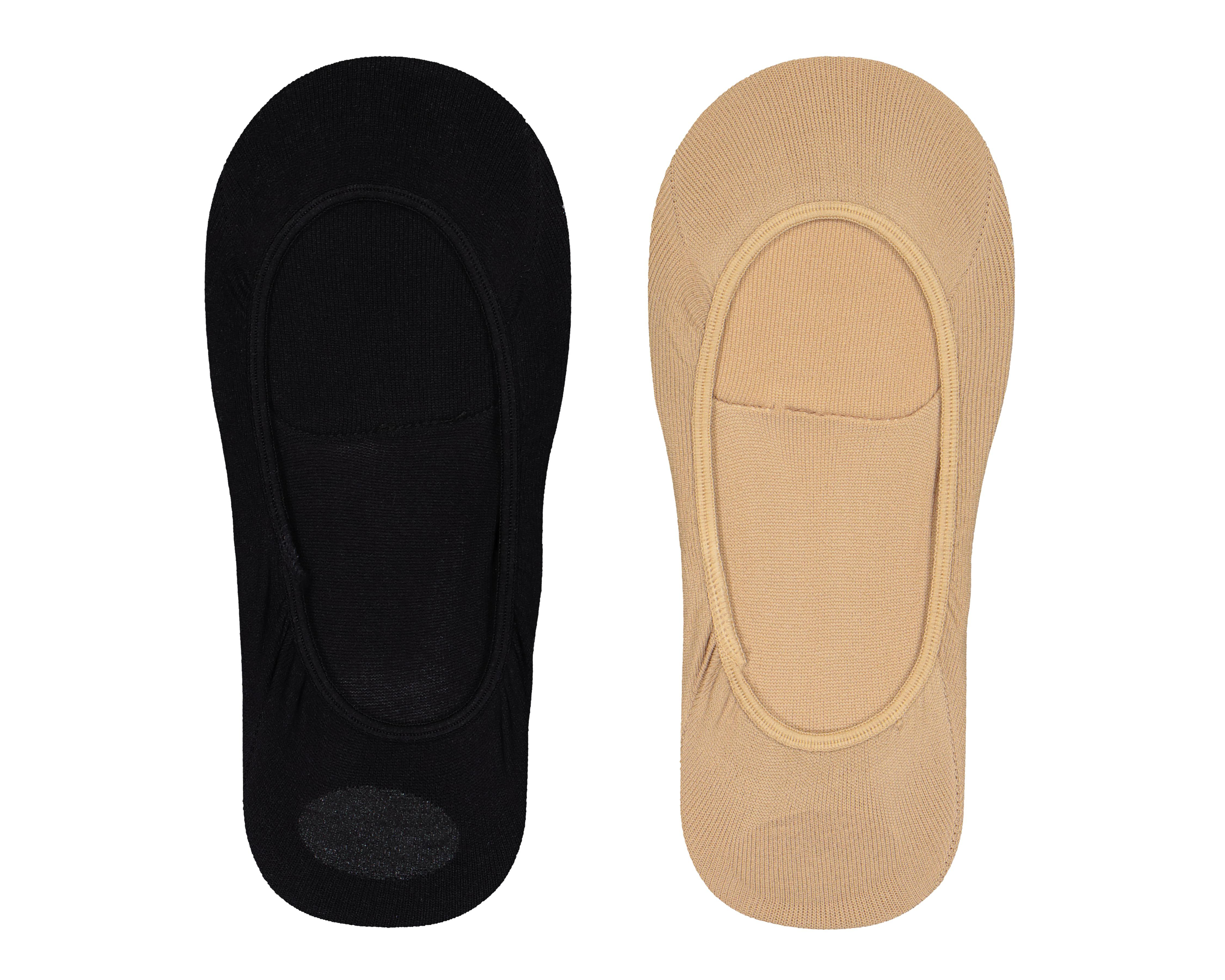 Foto 1 | Calcetas Invisibles Beauty Secret para Mujer 2 Pares