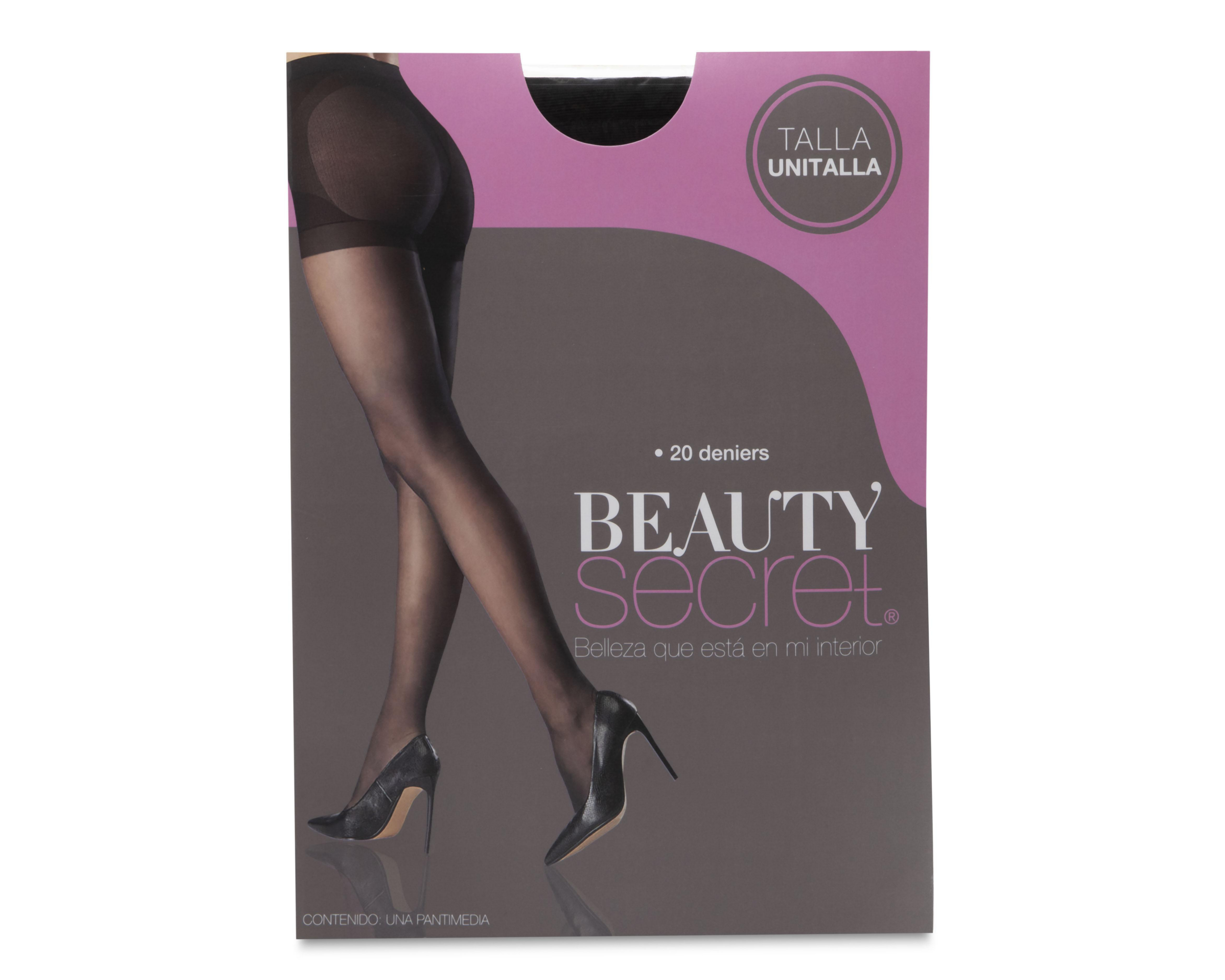 Pantimedias Beauty Secret Negras $59