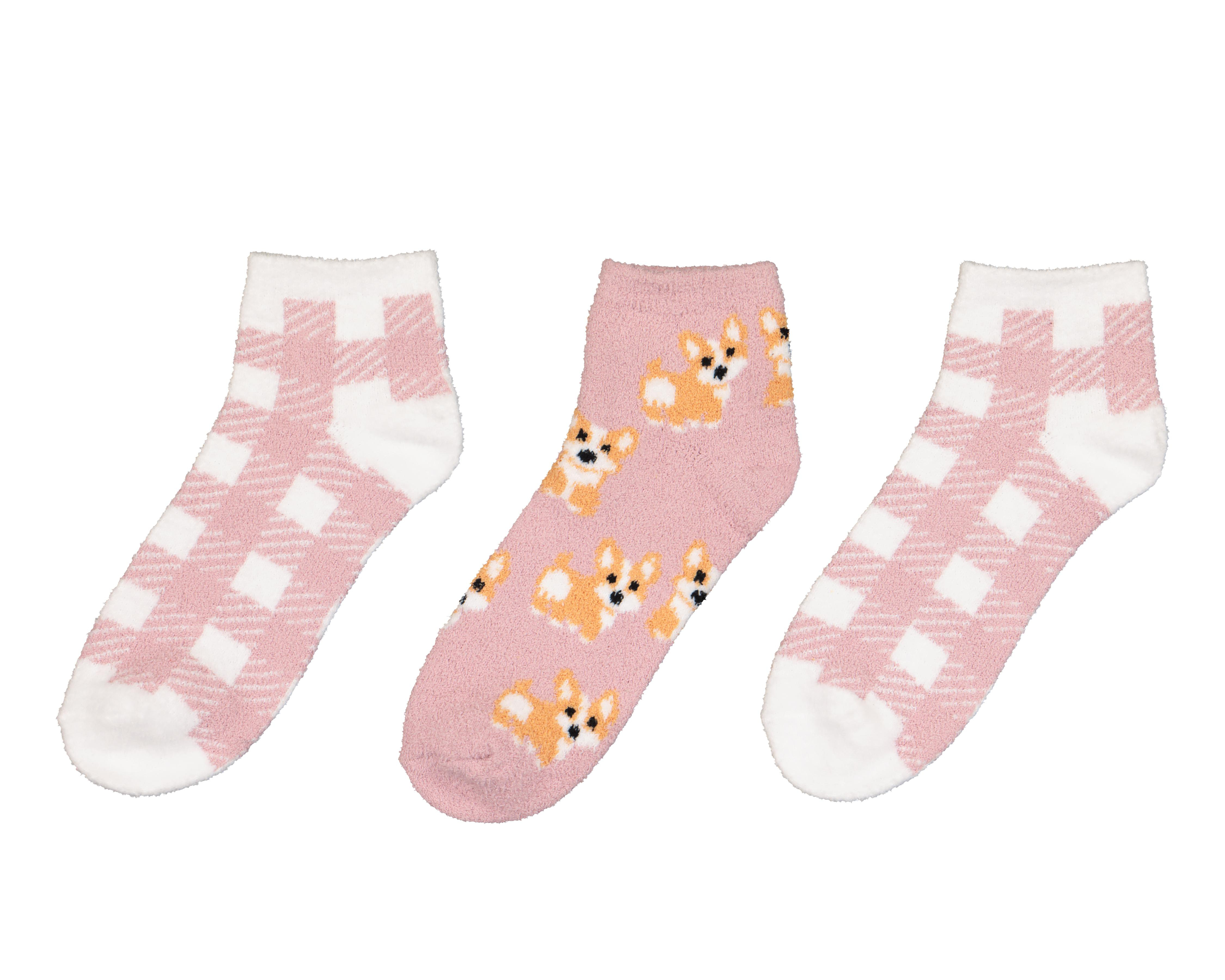 Foto 1 | Calcetas Cortas Lovest para Mujer 3 Pares
