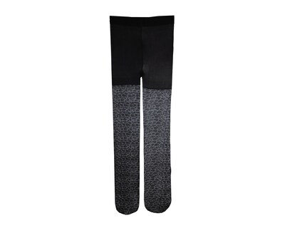 Foto 1 | Pantimedias Beauty Secret Negras Animal Print