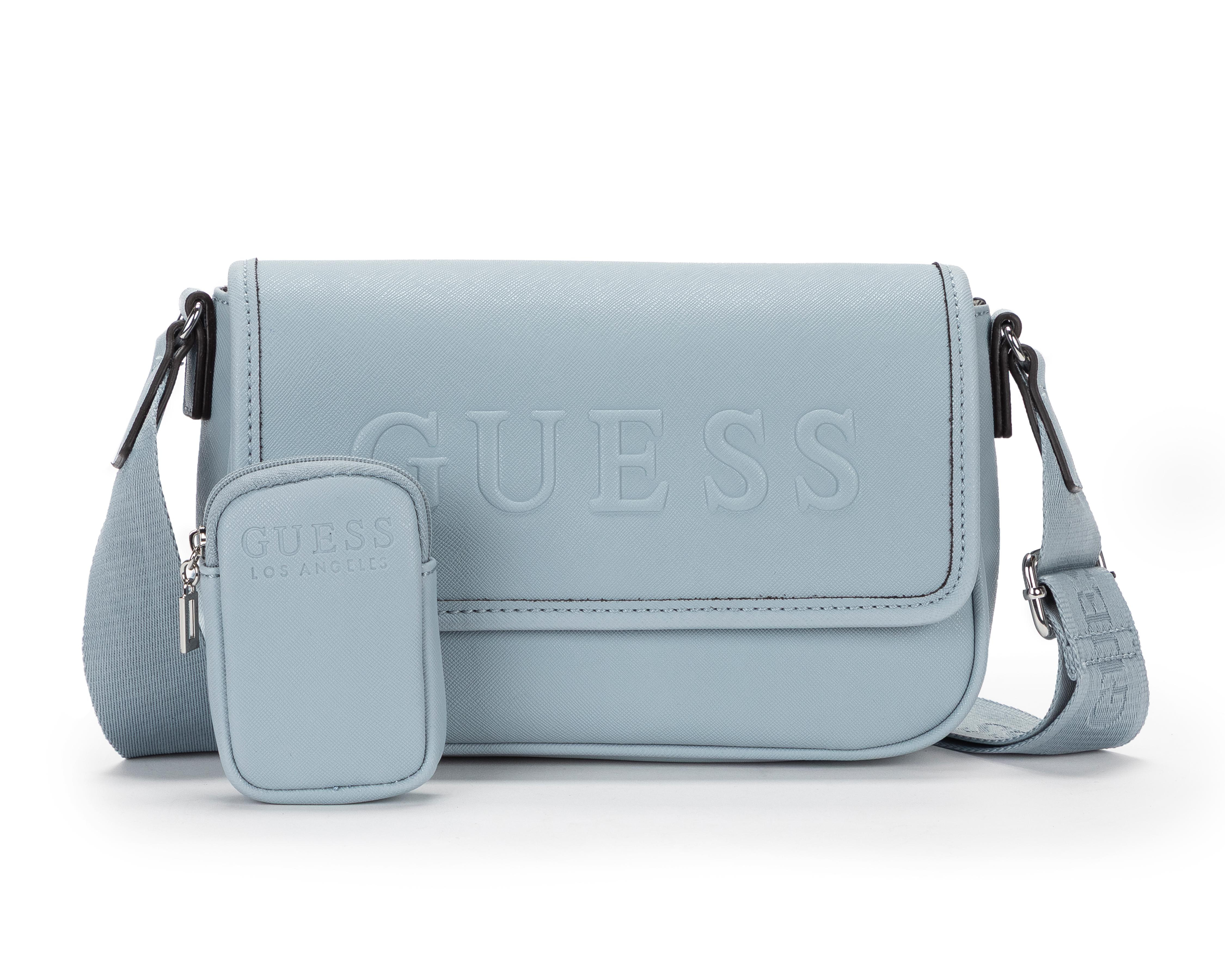 Foto 1 | Bolsa Cruzada Guess con Monedero