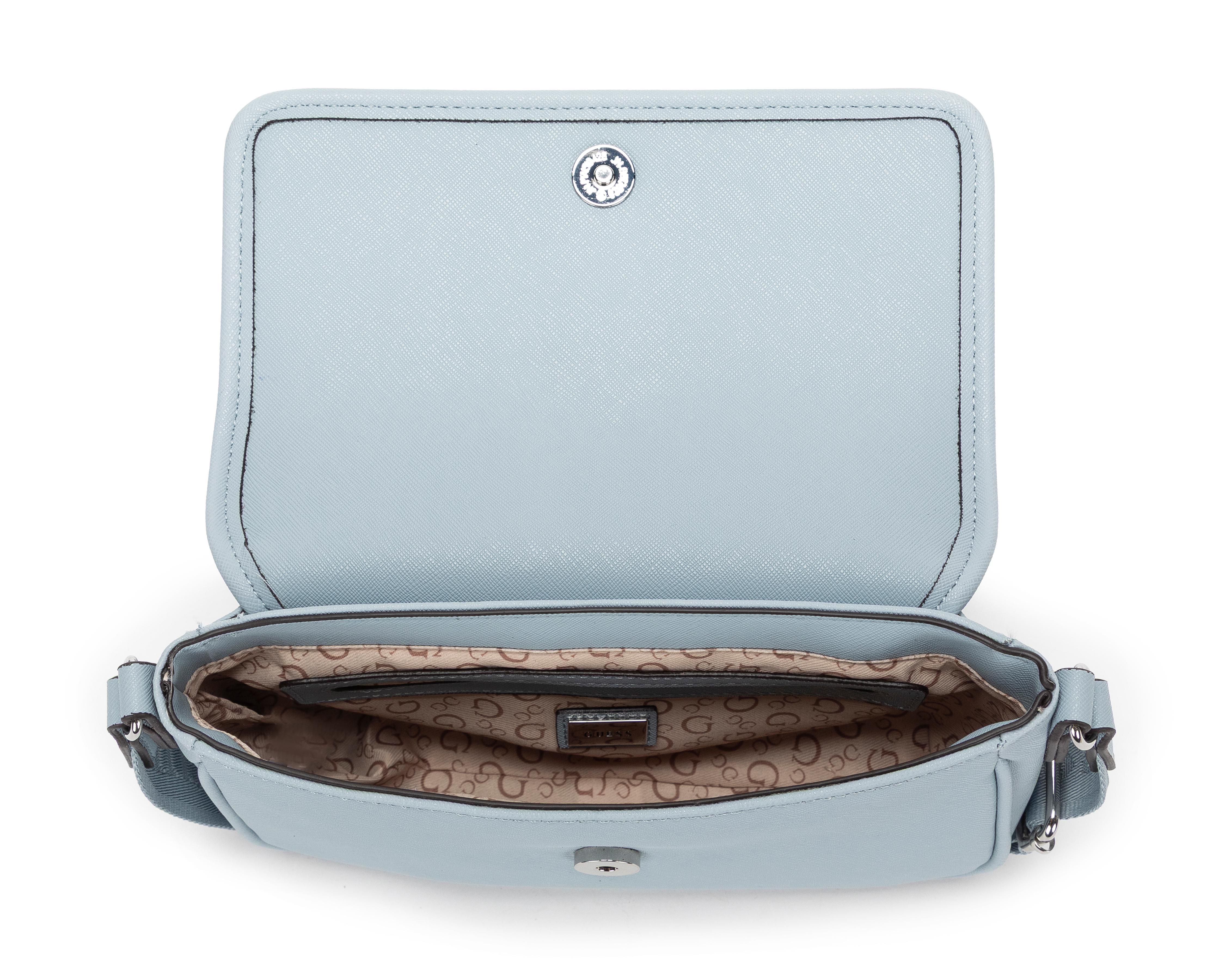 Foto 5 | Bolsa Cruzada Guess con Monedero
