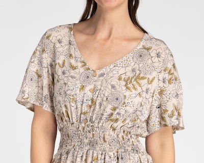 Foto 5 | Vestido Sahara Casual Estampado con Botones