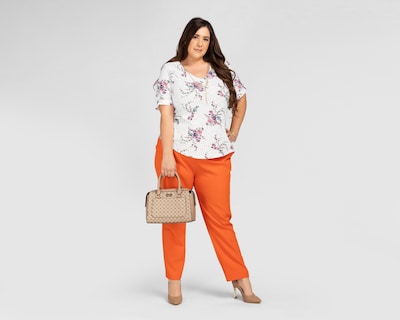 Foto 2 | Blusa Lady Sun Manga Corta con Estampado Floral