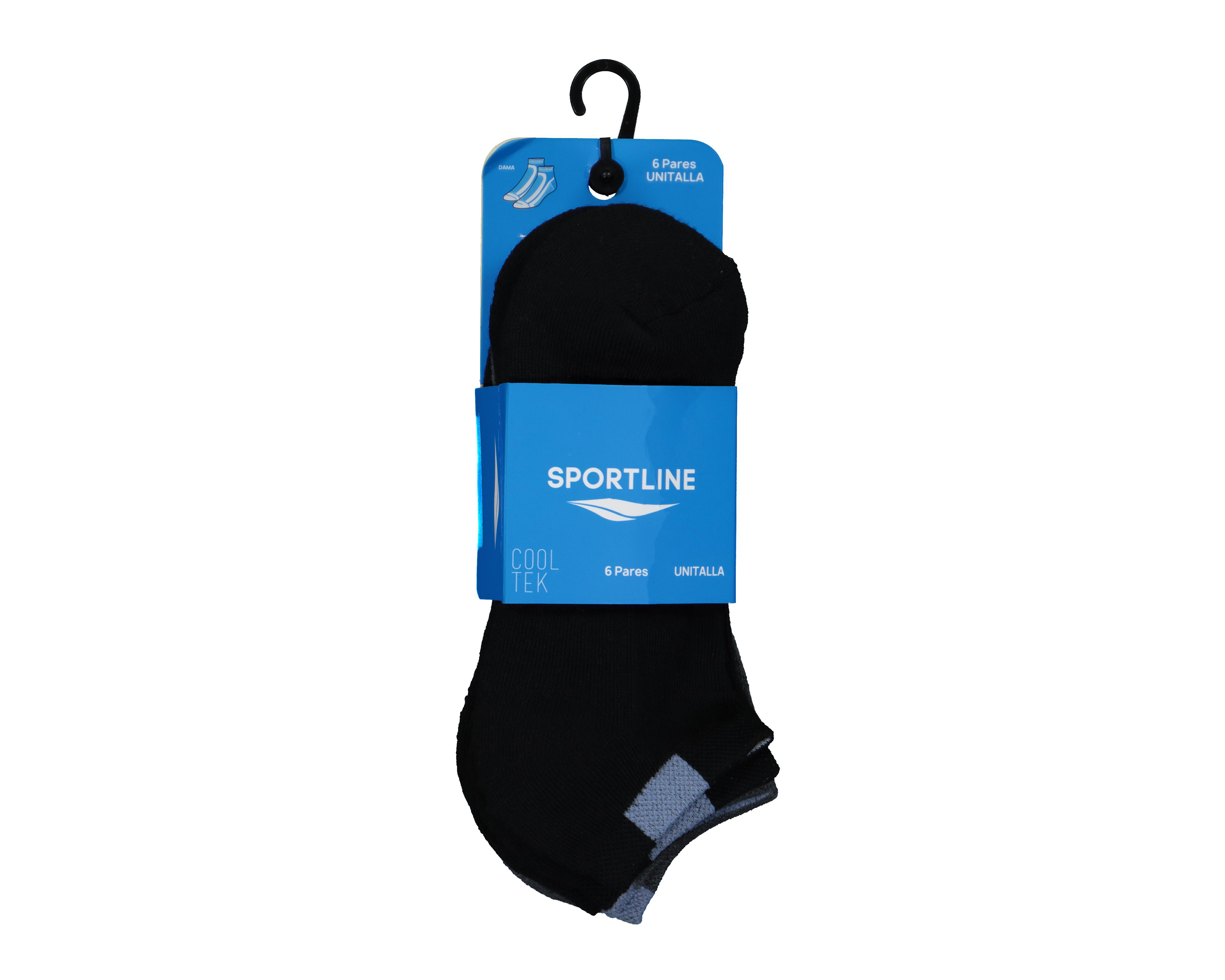 Foto 4 pulgar | Calcetas Deportivas Tines Sportline para Mujer 6 Pares