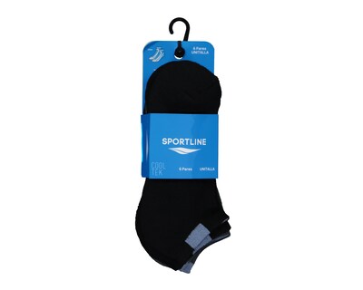 Foto 3 | Calcetas Deportivas Tines Sportline para Mujer 6 Pares