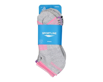 Foto 3 | Calcetas Deportivas Tines Sportline Cool-Tek para Mujer 6 Pares