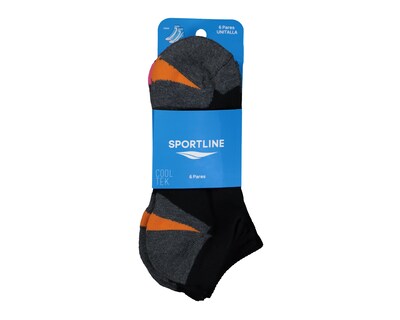Foto 3 | Calcetas Deportivas Tines Sportline para Mujer 6 Pares