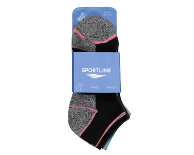 Foto 3 | Calcetas Deportivas Tines Sportline Cool-Tek para Mujer 6 Pares