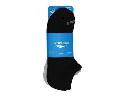 Foto 3 | Calcetas Deportivas Sportline Cool Tek para Mujer 6 Pares