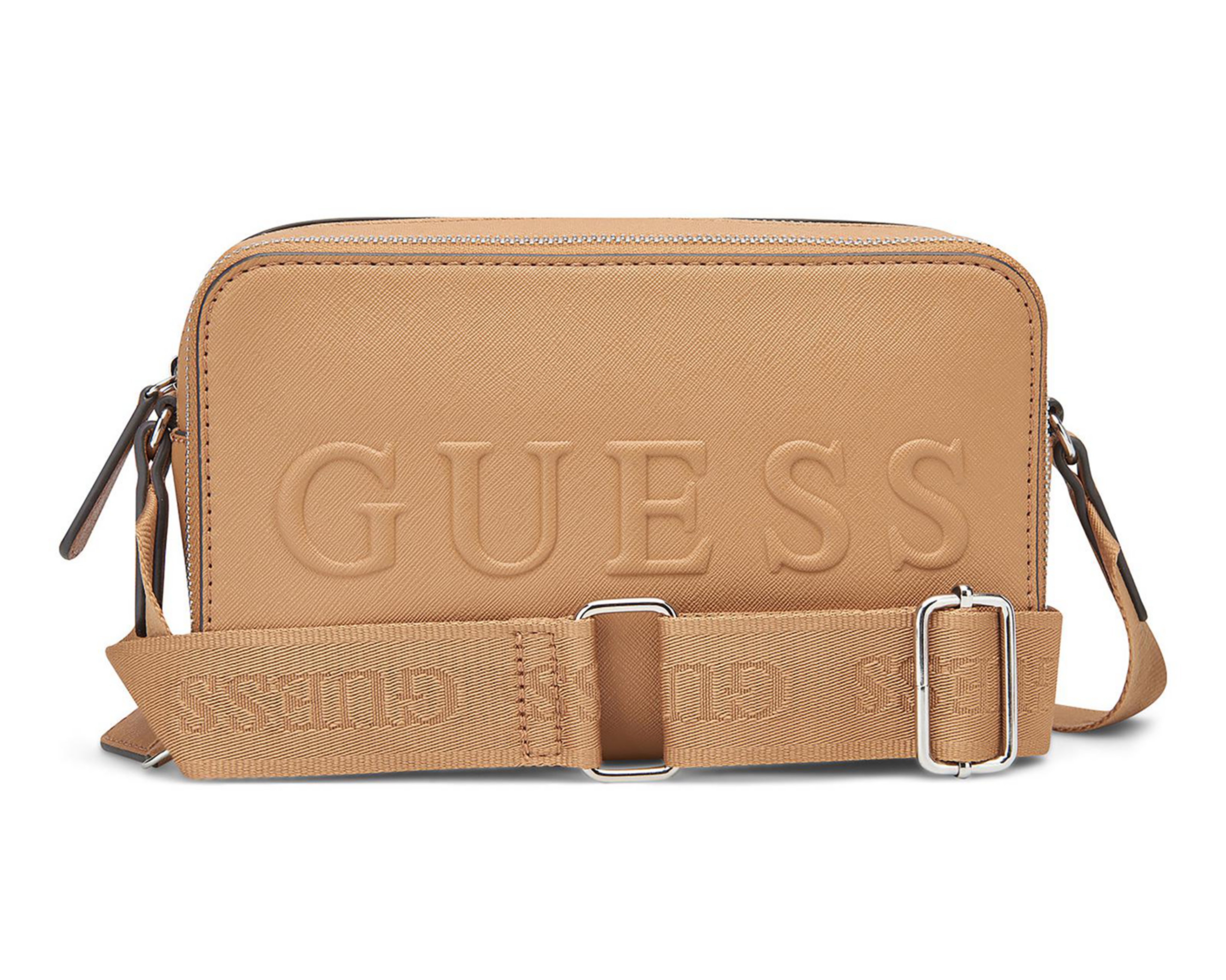 Foto 3 pulgar | Bolsa Cruzada Guess Haddington