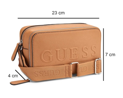 Foto 5 | Bolsa Cruzada Guess Haddington