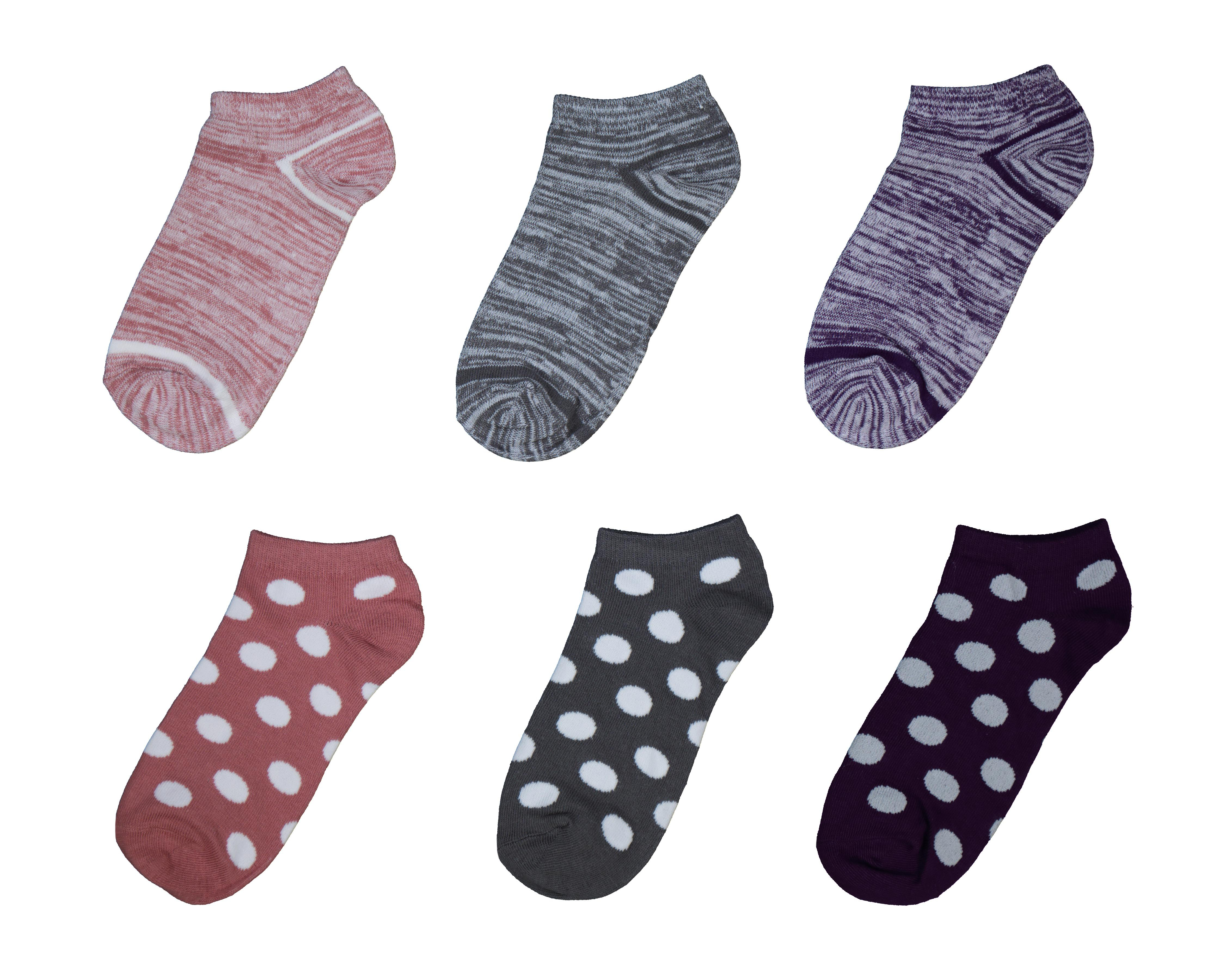 Foto 2 pulgar | Calcetas de Moda Tines Lovest para Mujer 6 Pares