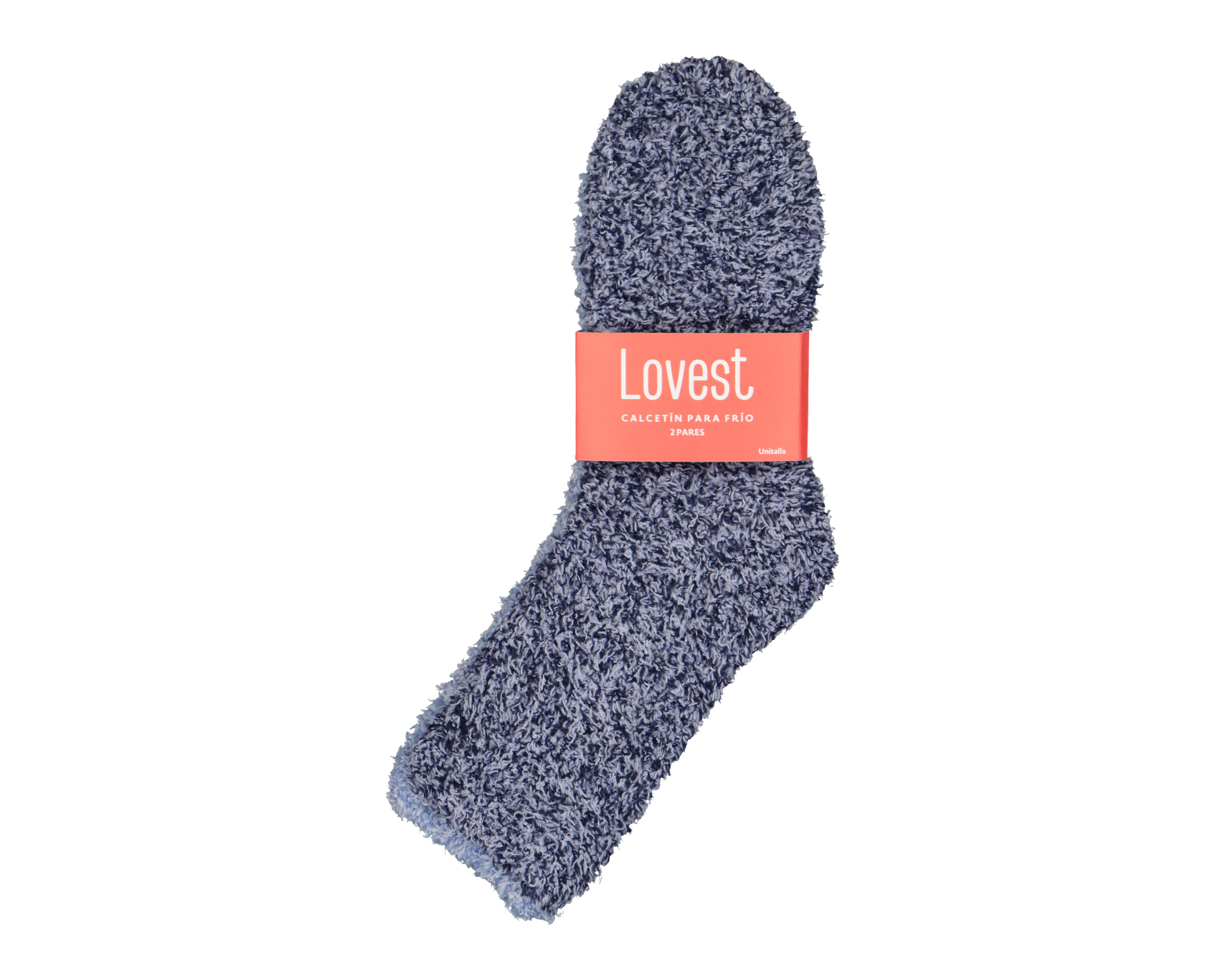 Foto 4 pulgar | Calcetas Largas Lovest para Mujer 2 Pares