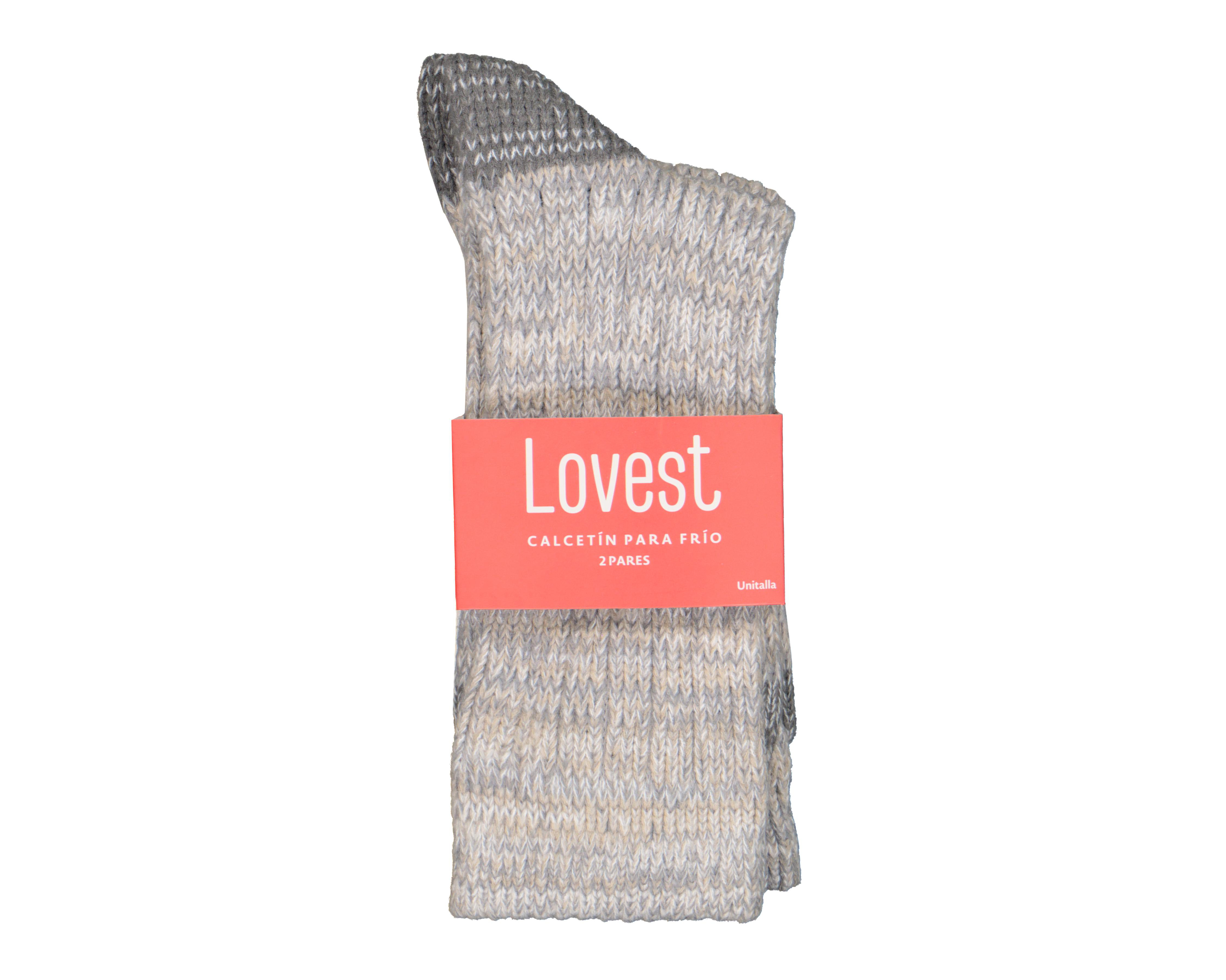 Foto 3 | Calcetas Largas Lovest para Mujer 2 Pares