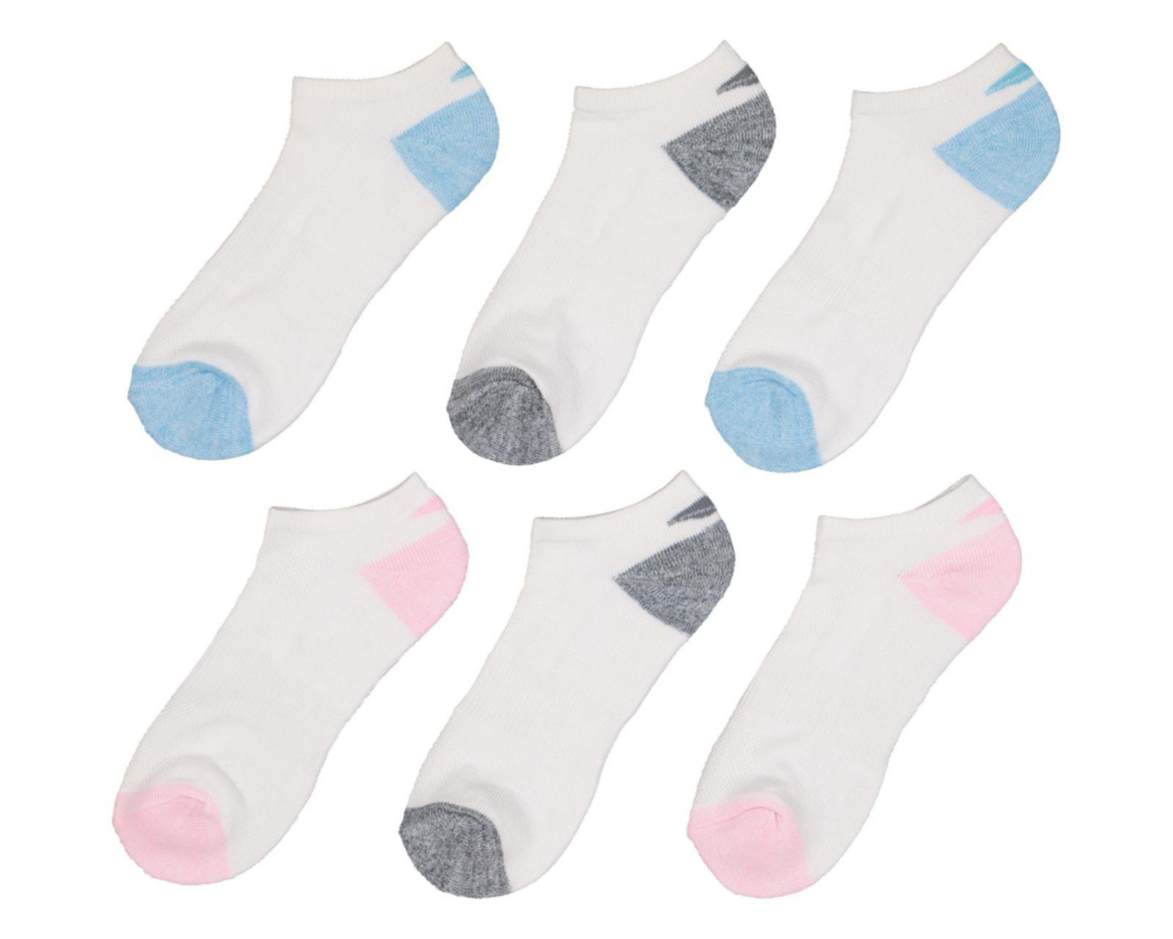 Foto 2 pulgar | Calcetas Deportivas Sportline Cool Tek para Mujer 6 Pares