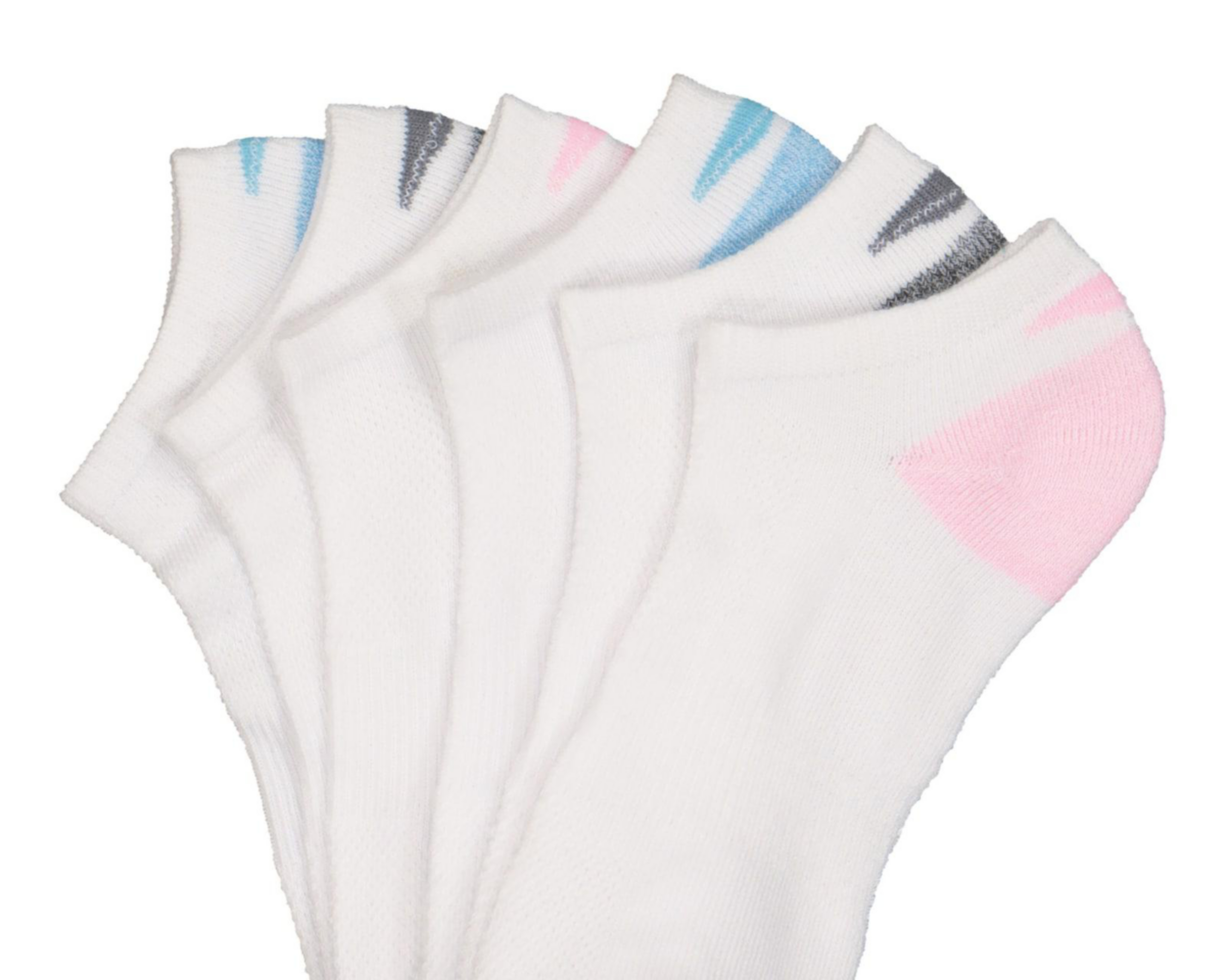 Foto 3 pulgar | Calcetas Deportivas Sportline Cool Tek para Mujer 6 Pares