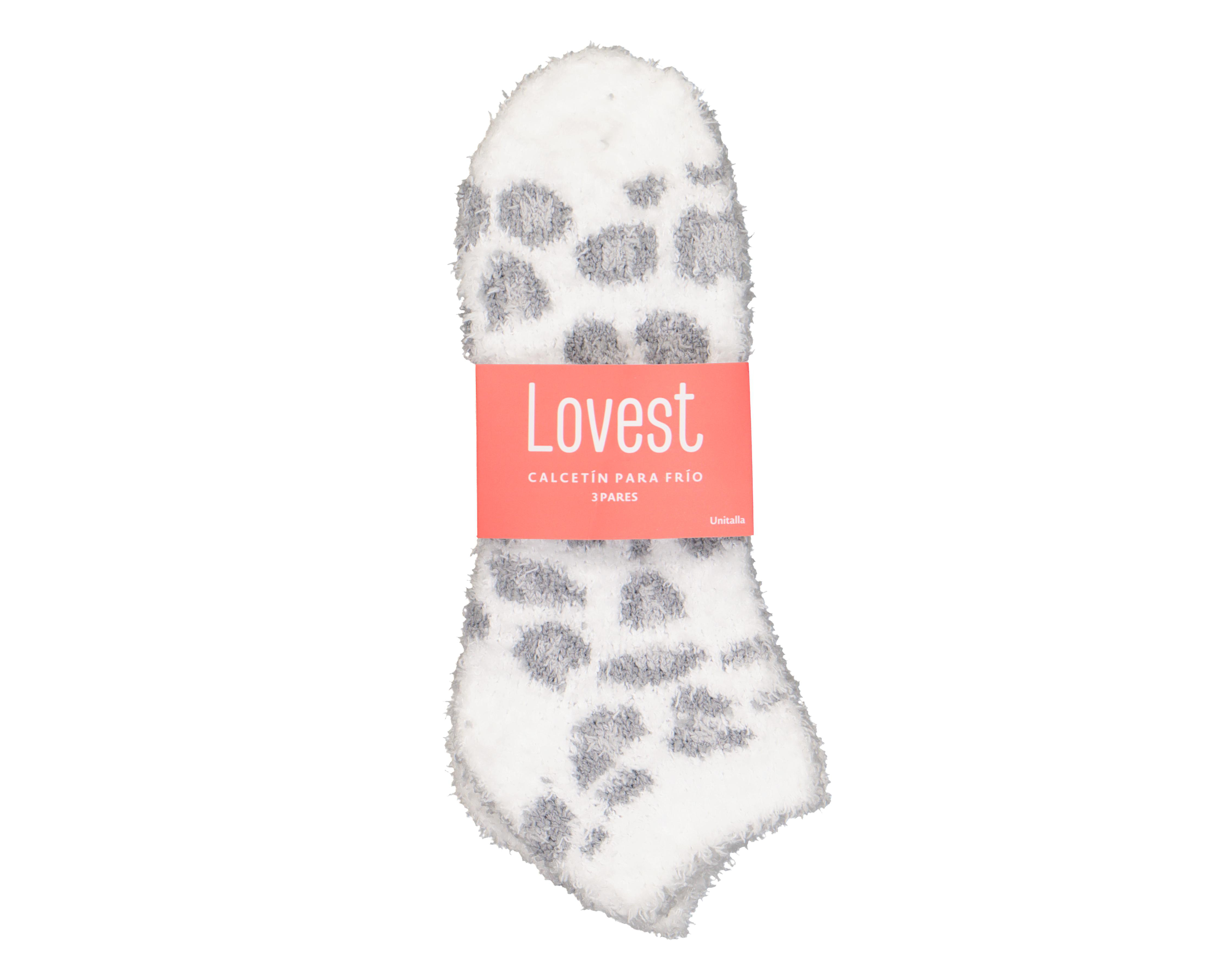 Foto 4 pulgar | Calcetas Tines Lovest para Mujer 3 Pares